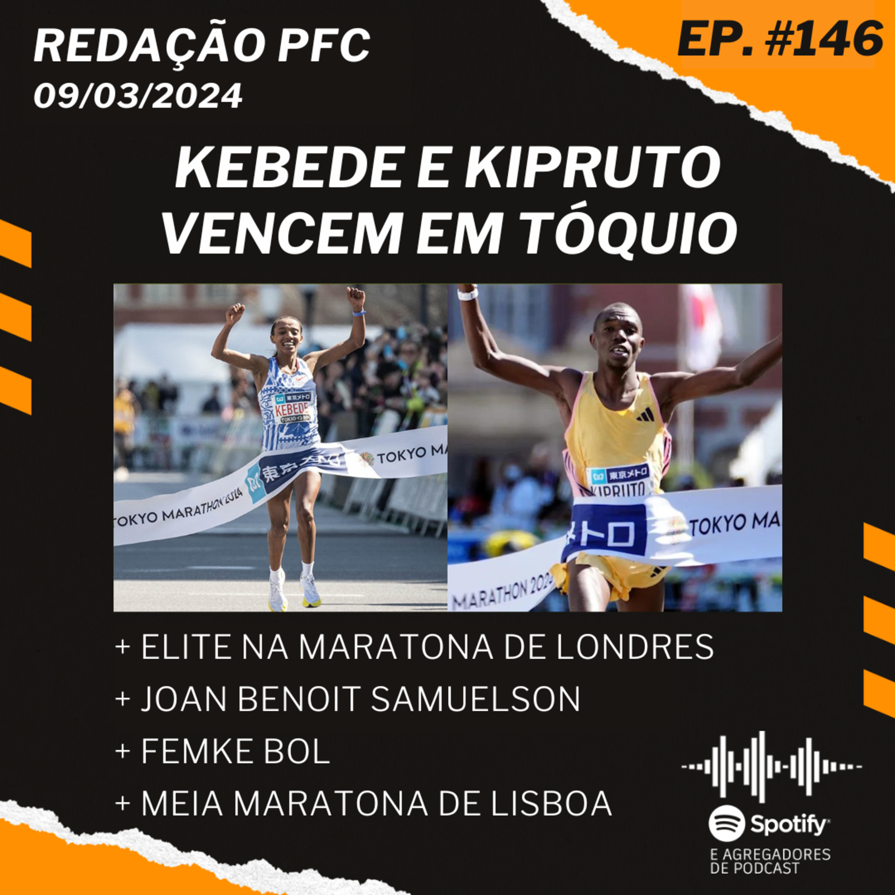 Redação PFC 146 - Maratona de Tóquio, Elite na Maratona de Londres e Meia Maratona de Lisboa episode artwork