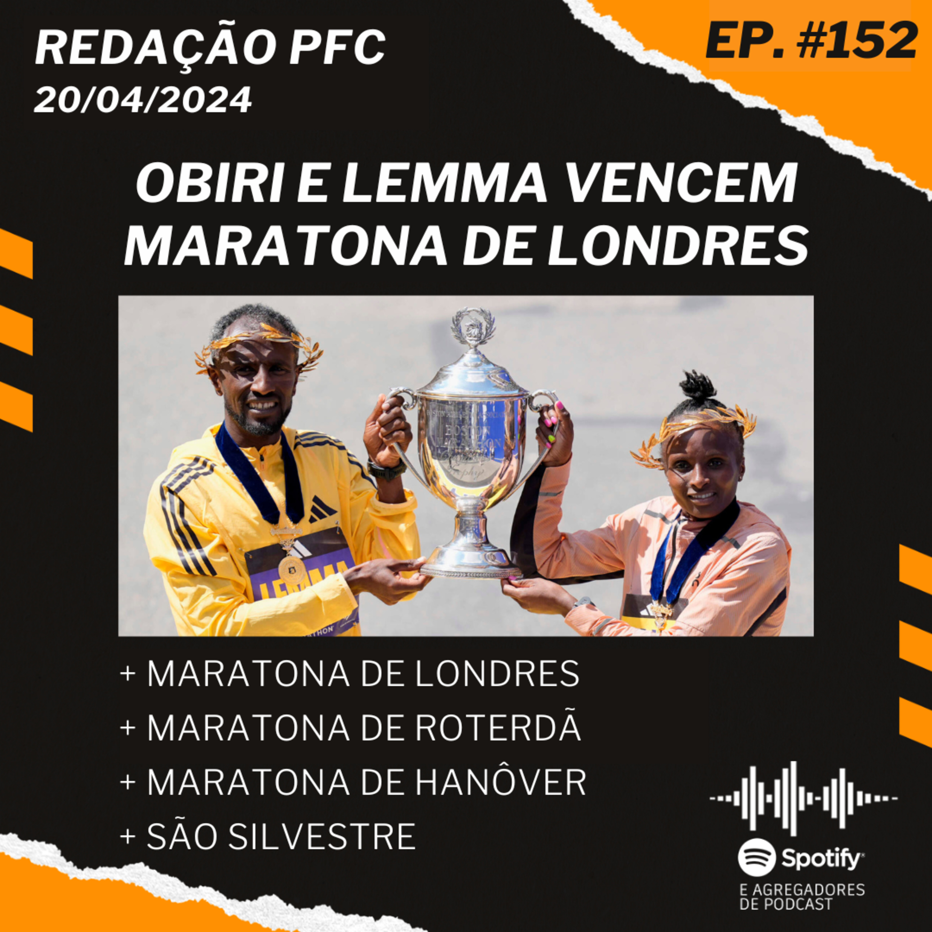 Redação PFC 152 - Maratona de Boston, Maratona de Londres e São Silvestre episode artwork