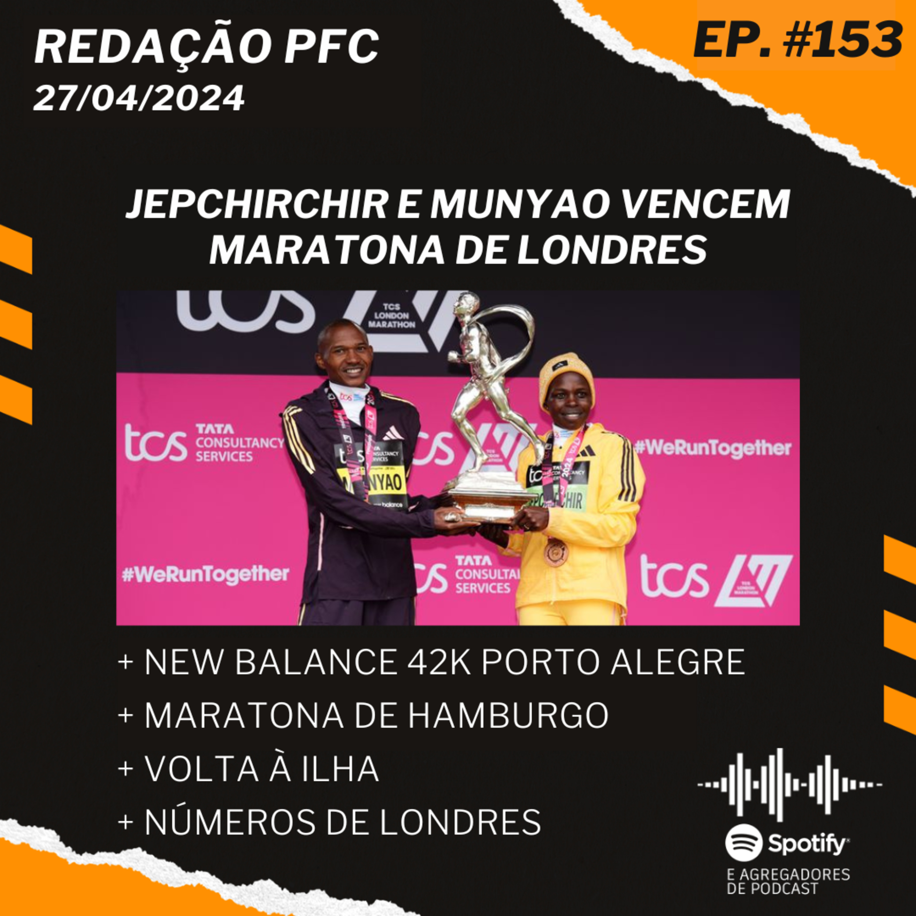 Redação PFC 153 - Maratona de Londres, 42K New Balance Porto Alegre e Maratona de Hamburgo episode artwork