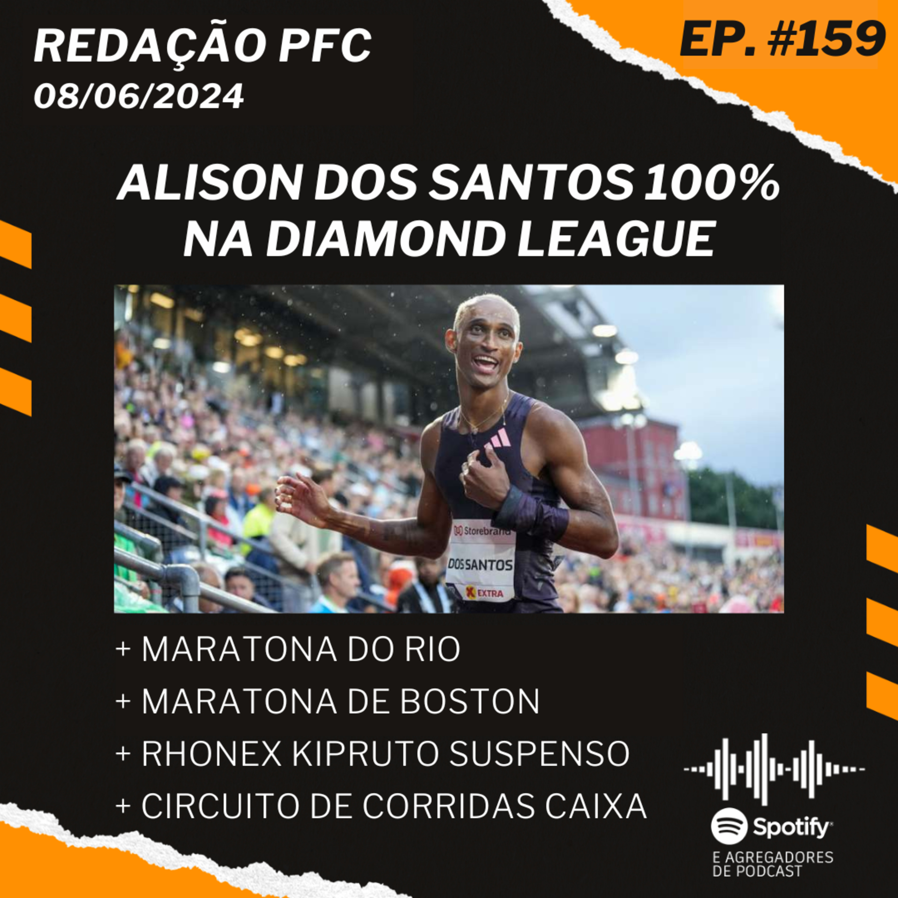 Redação PFC 159 - Alison dos Santos, Maratona do Rio e Maratona de Boston episode artwork