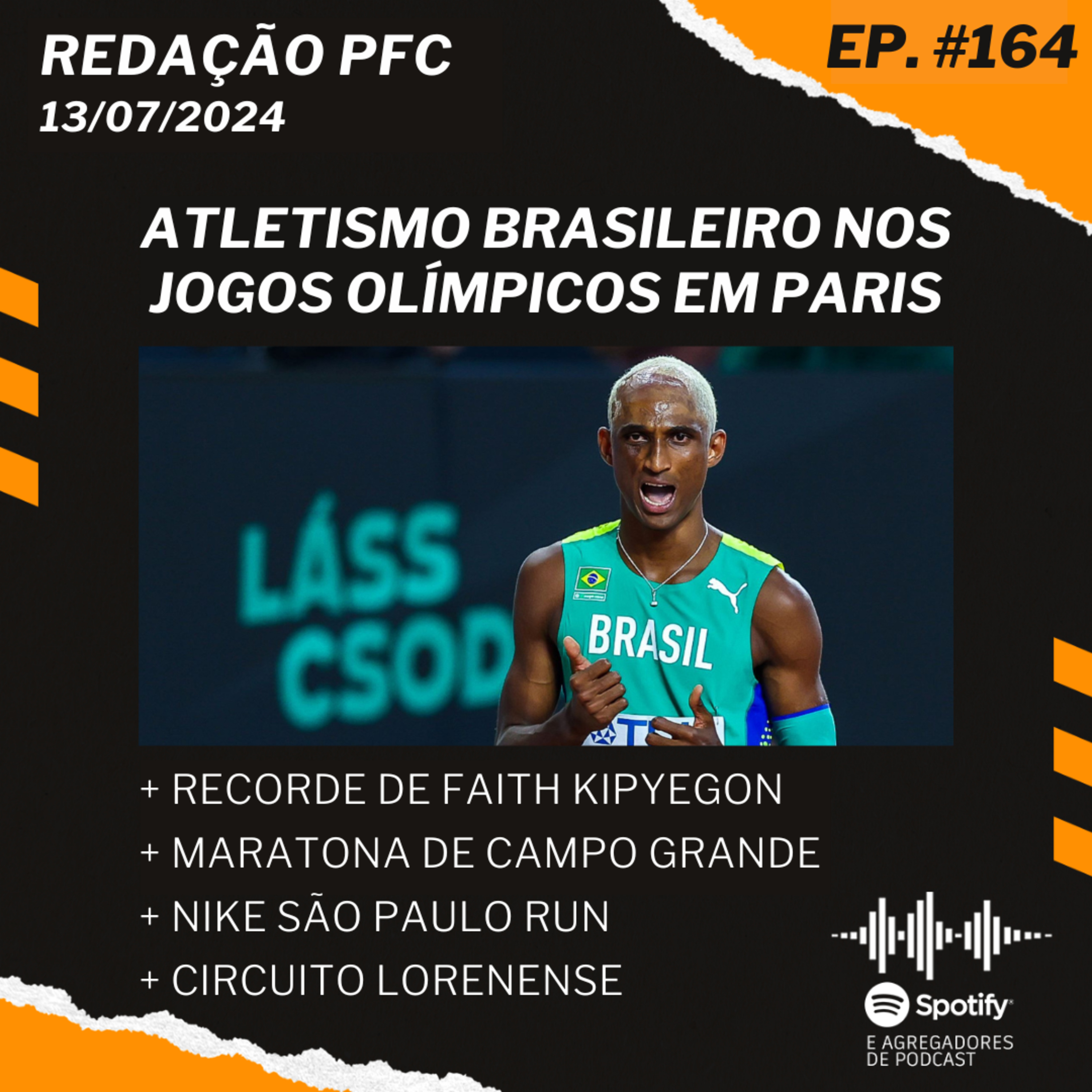 Redação PFC 164 - Atletismo brasileiro em Paris, Faith Kipyegon e Circuito Lorenense episode artwork