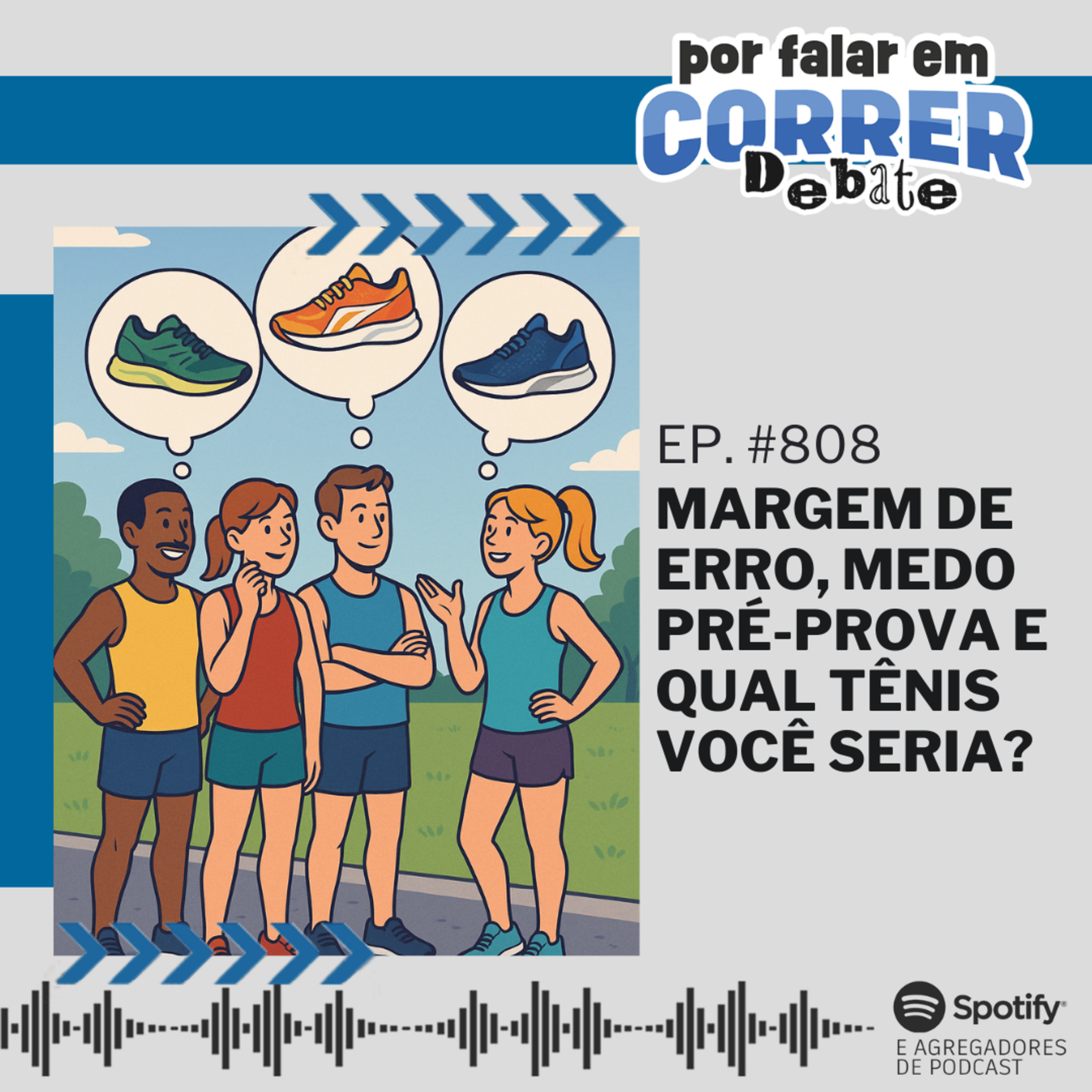 PFC Debate 808 - Margem de erro, Medo pré-prova e Qual tênis você seria? episode artwork