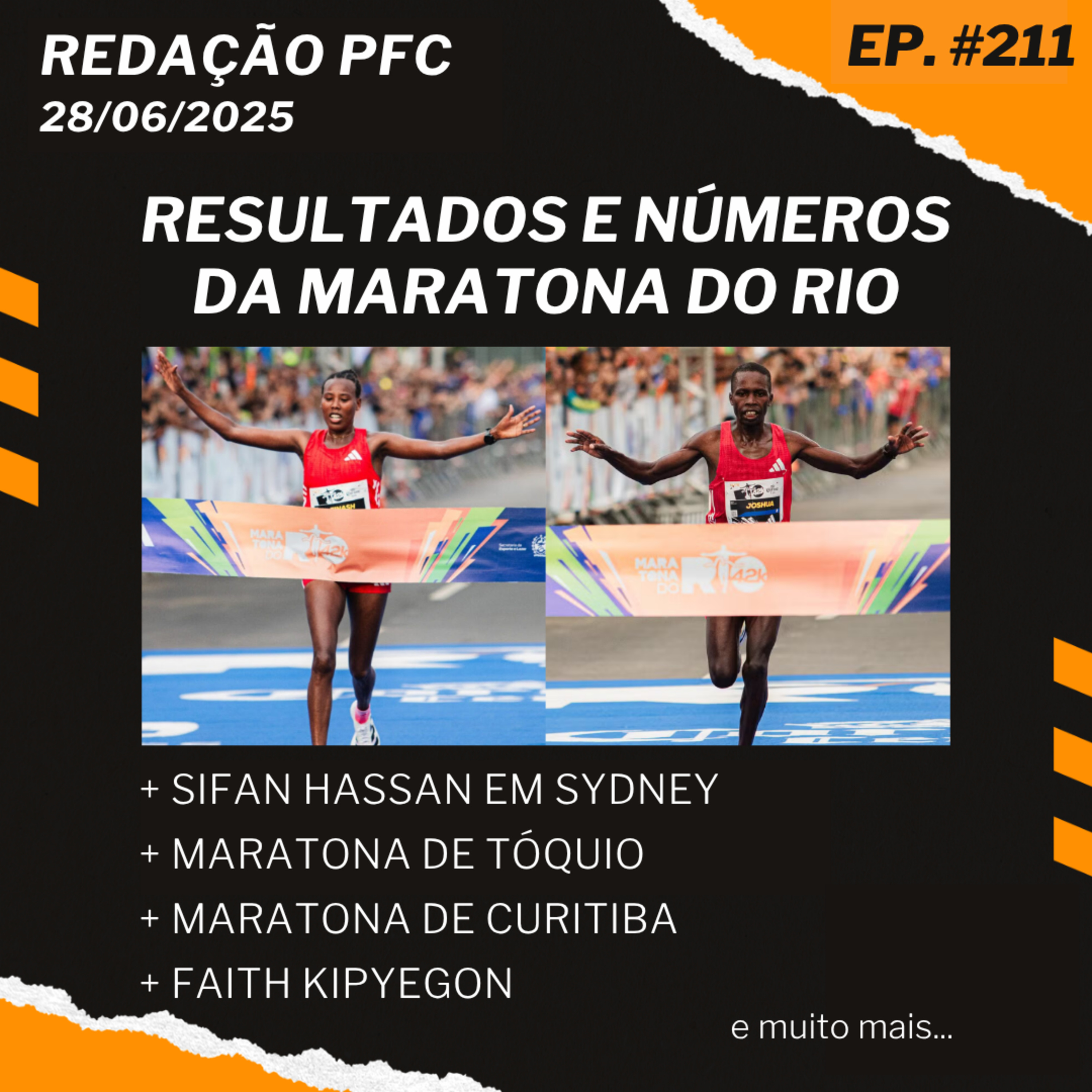 Redação PFC 211 - Maratona do Rio, Maratona de Sydney e Maratona de Tóquio