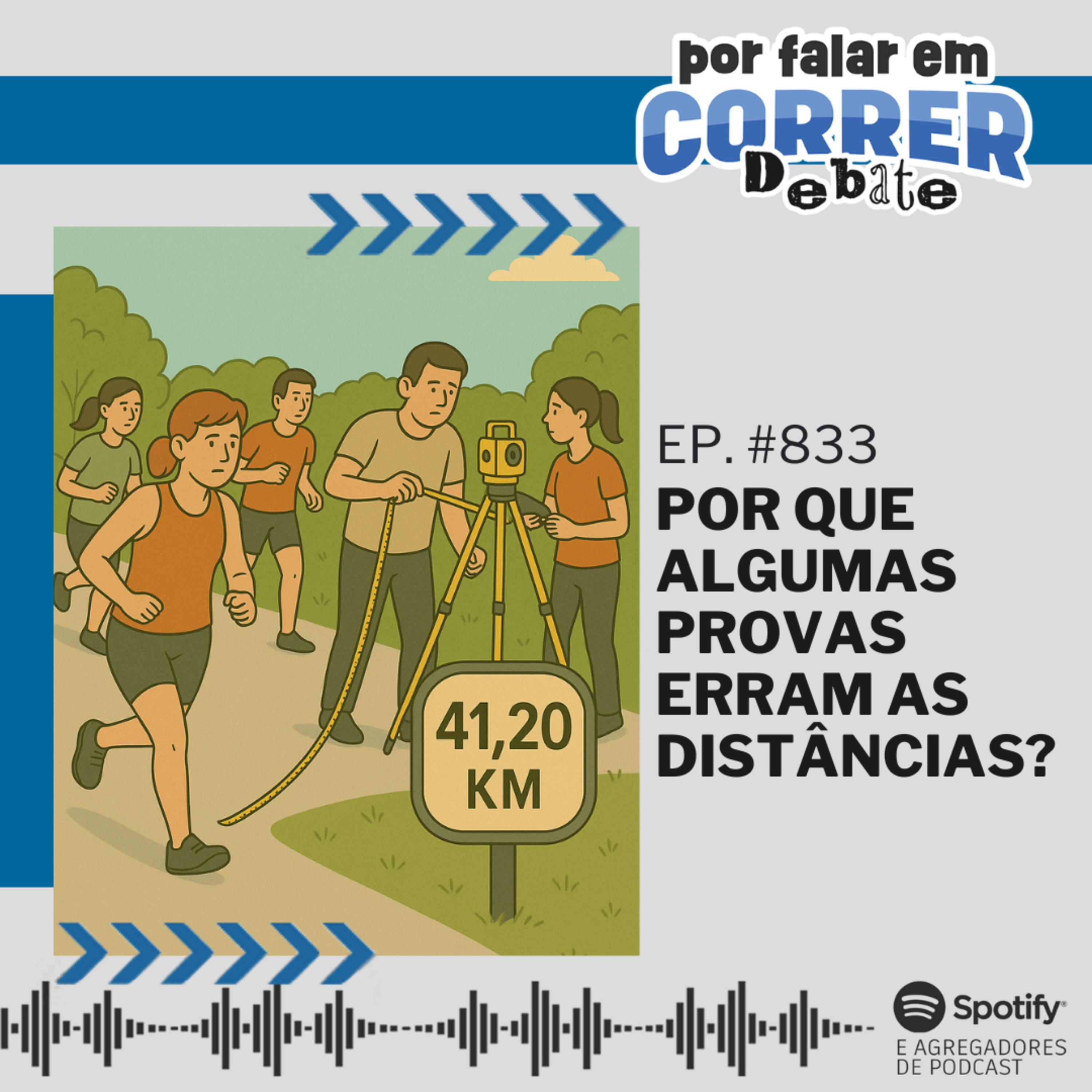 PFC Debate 833 - Por que algumas provas erram as distâncias?