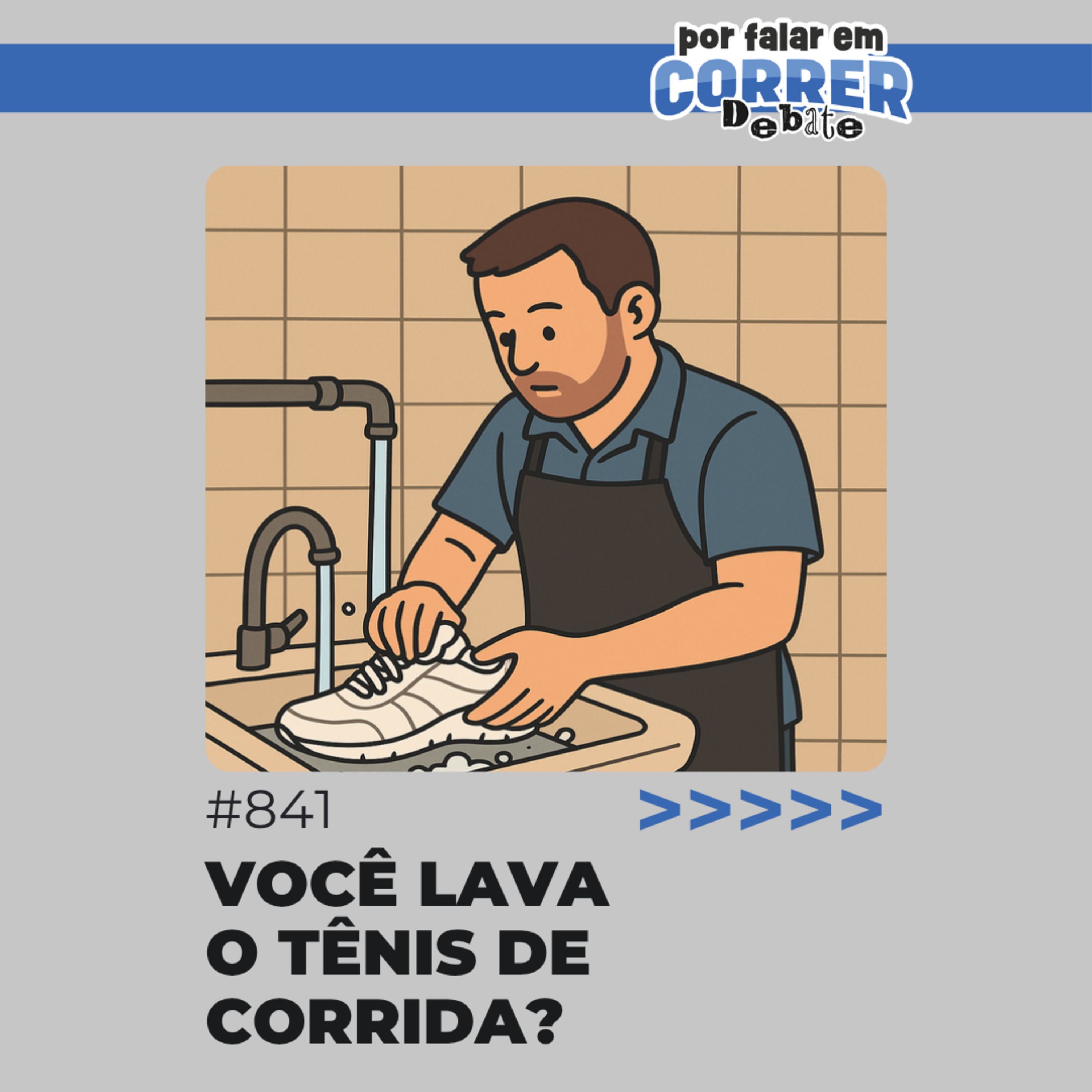 PFC Debate 841 - Você lava o tênis de corrida? episode artwork