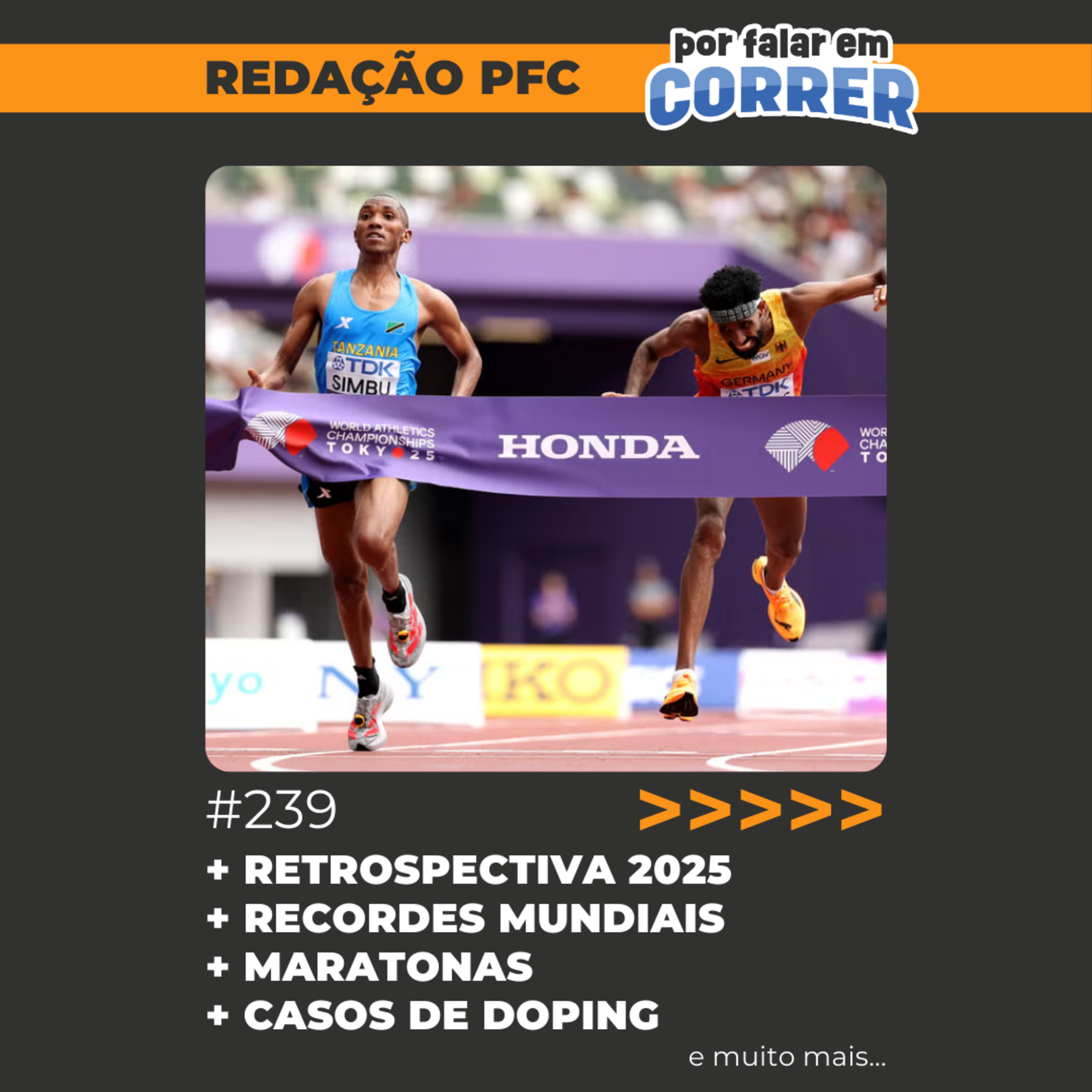 Redação PFC 239 - Retrospectiva 2025 da corrida de rua e do atletismo episode artwork