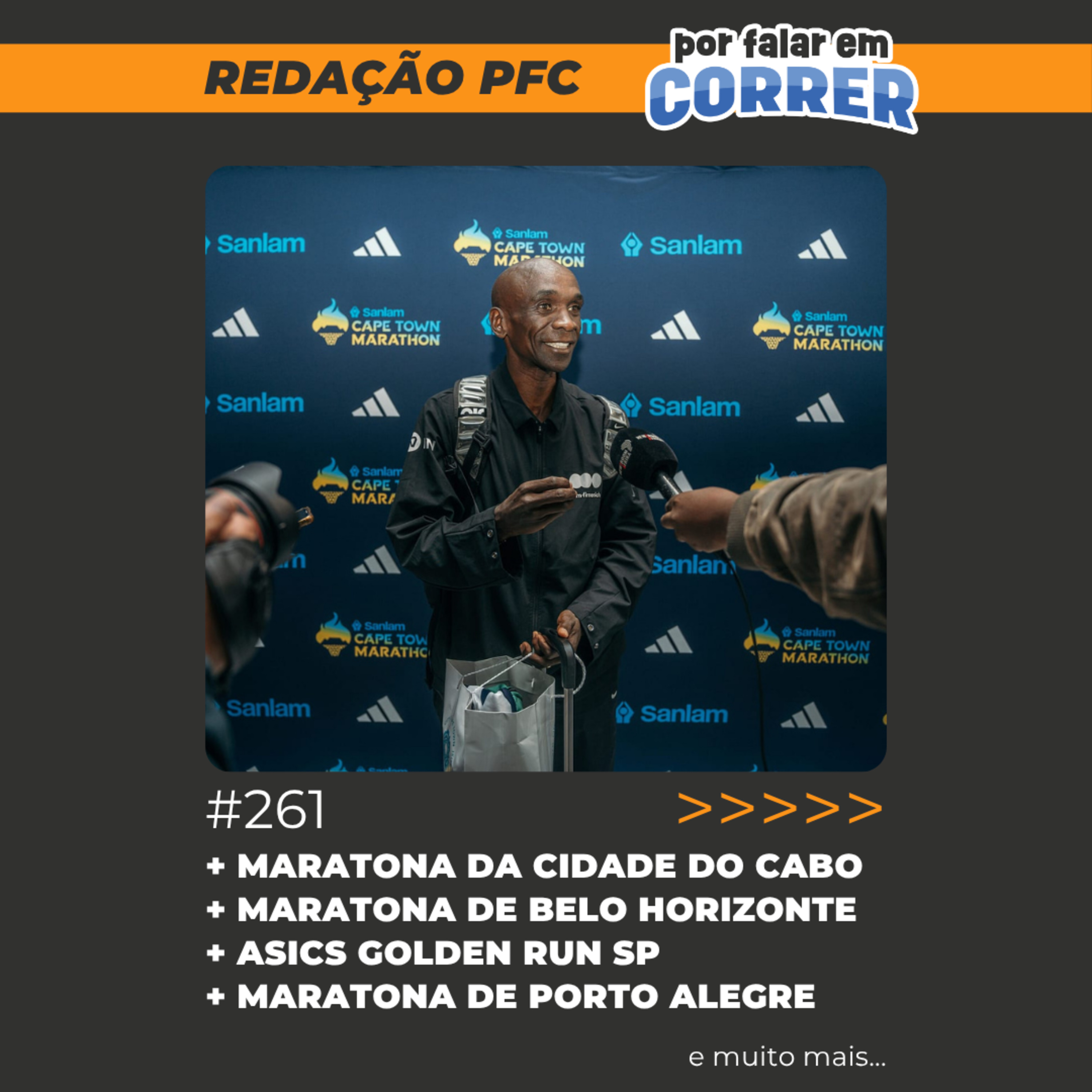 Redação PFC 261 - Maratona da Cidade do Cabo, Maratona de Belo Horizonte e Maratona de Porto Alegre episode artwork