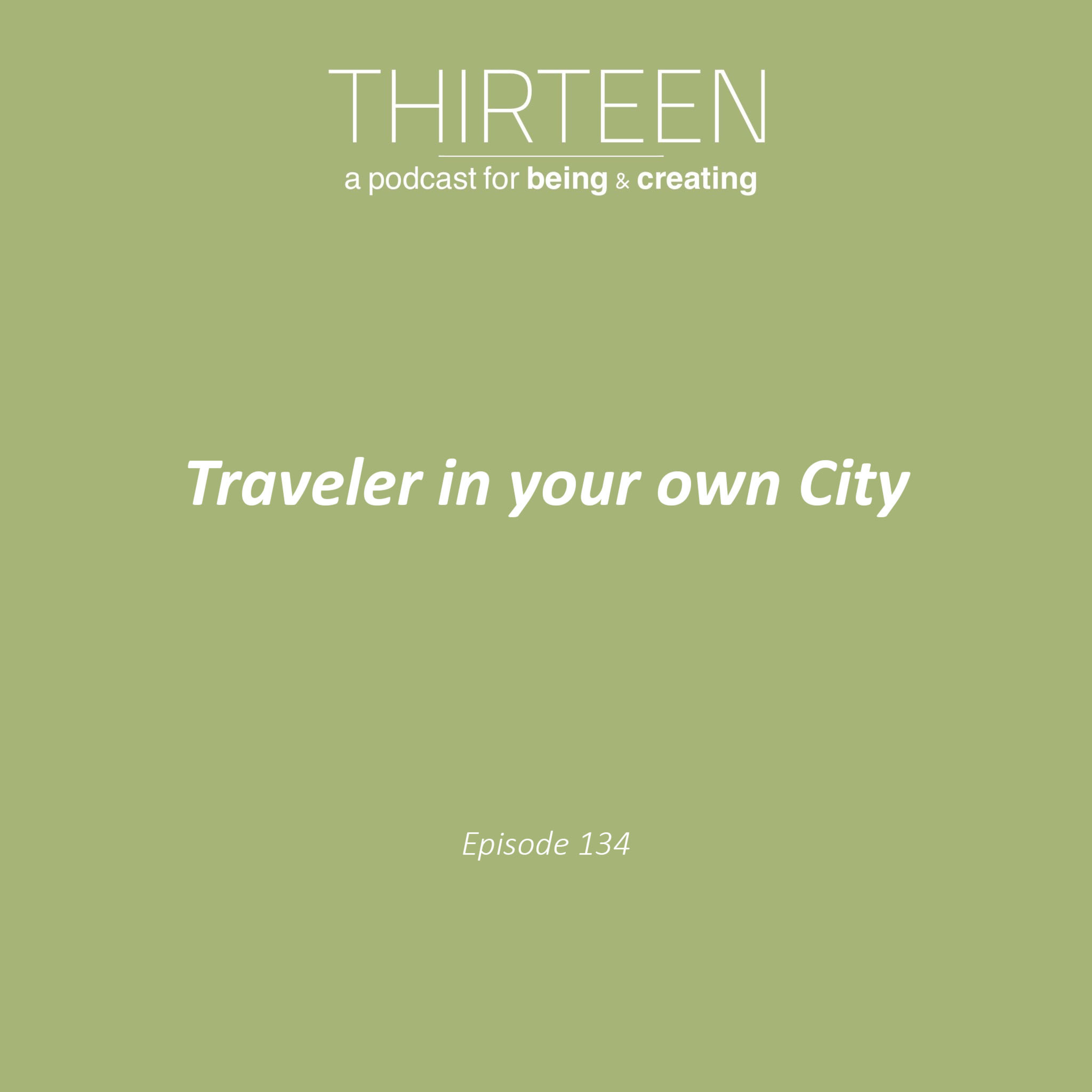 Traveler in your own City (E·134)