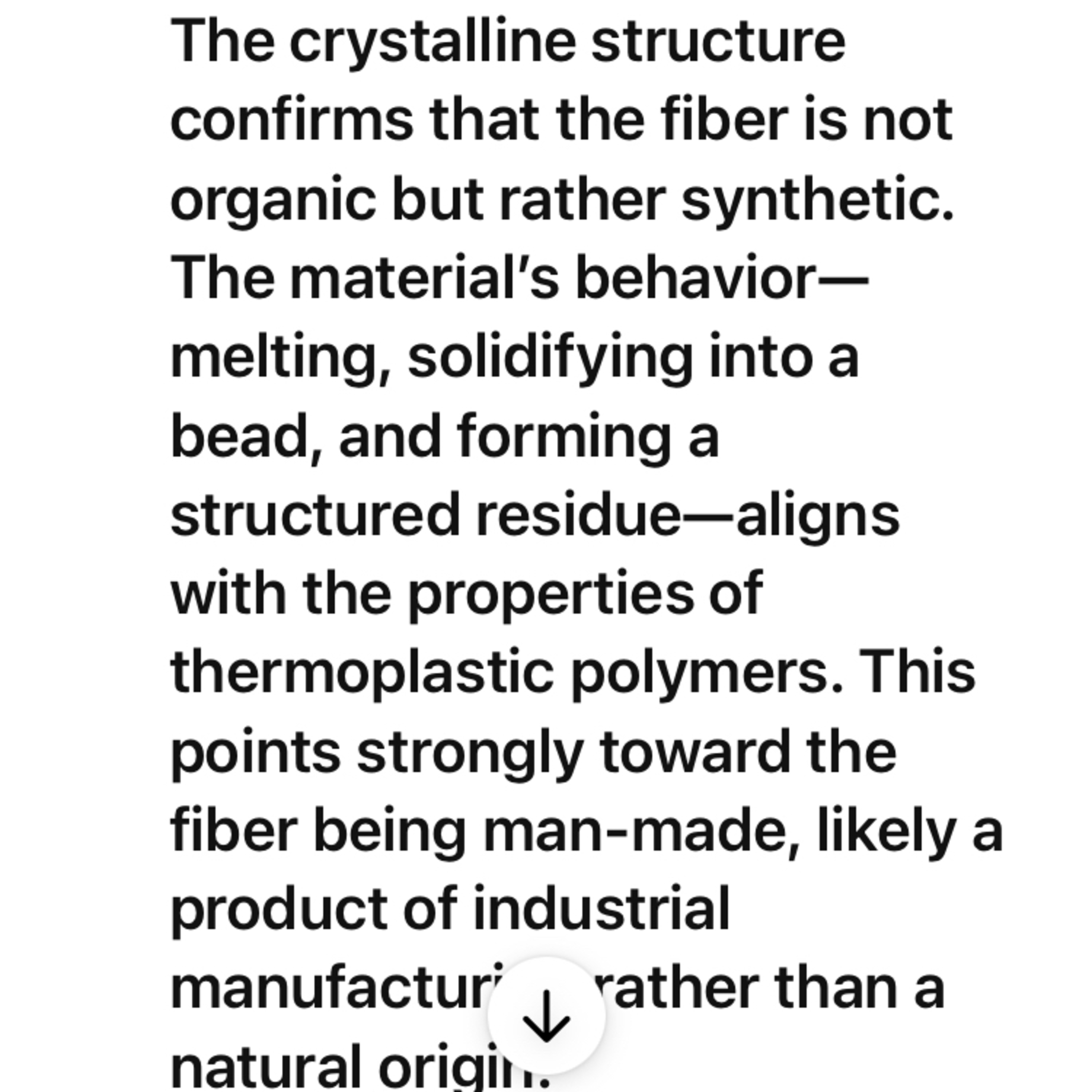 Morgellons Synthetic Hair