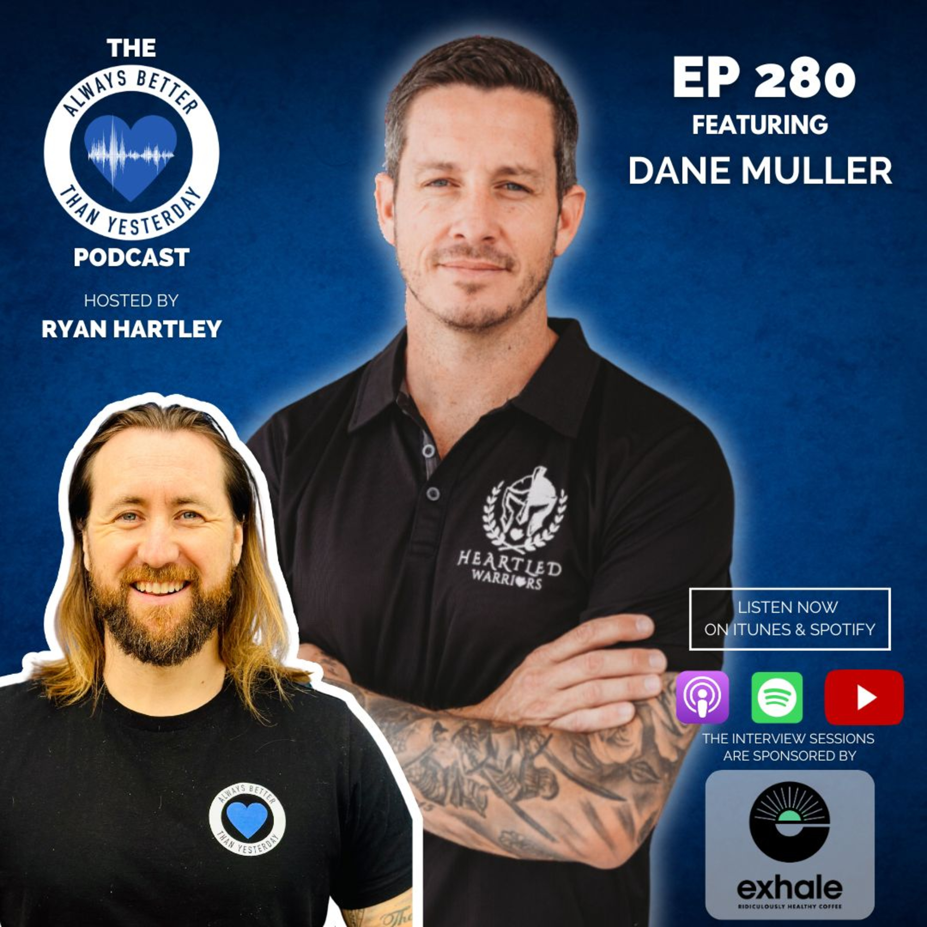 Always Better than Yesterday with Ryan Hartley | A Podcast for Heart Centred Leaders