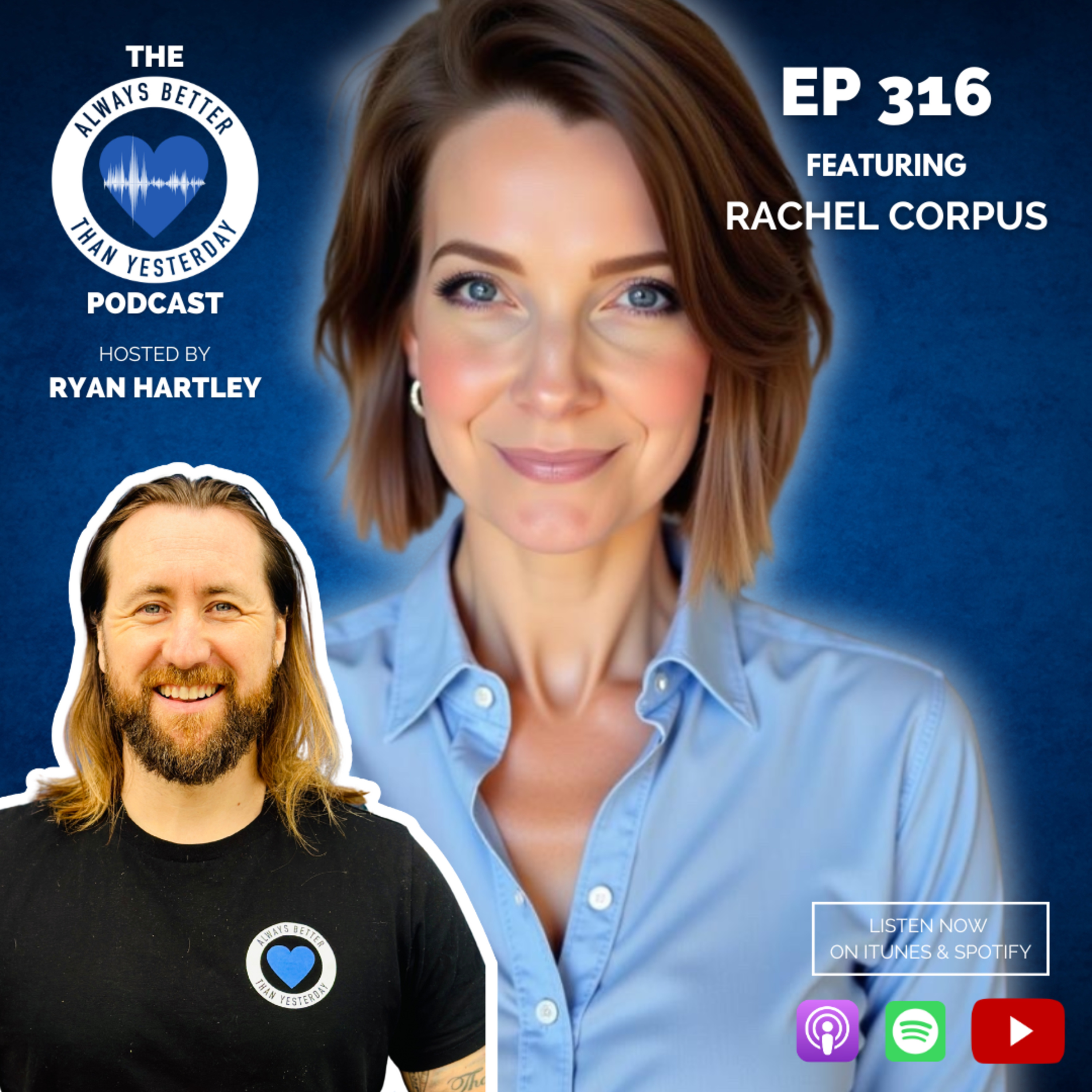 Always Better than Yesterday with Ryan Hartley | A Podcast for Heart Centred Leaders