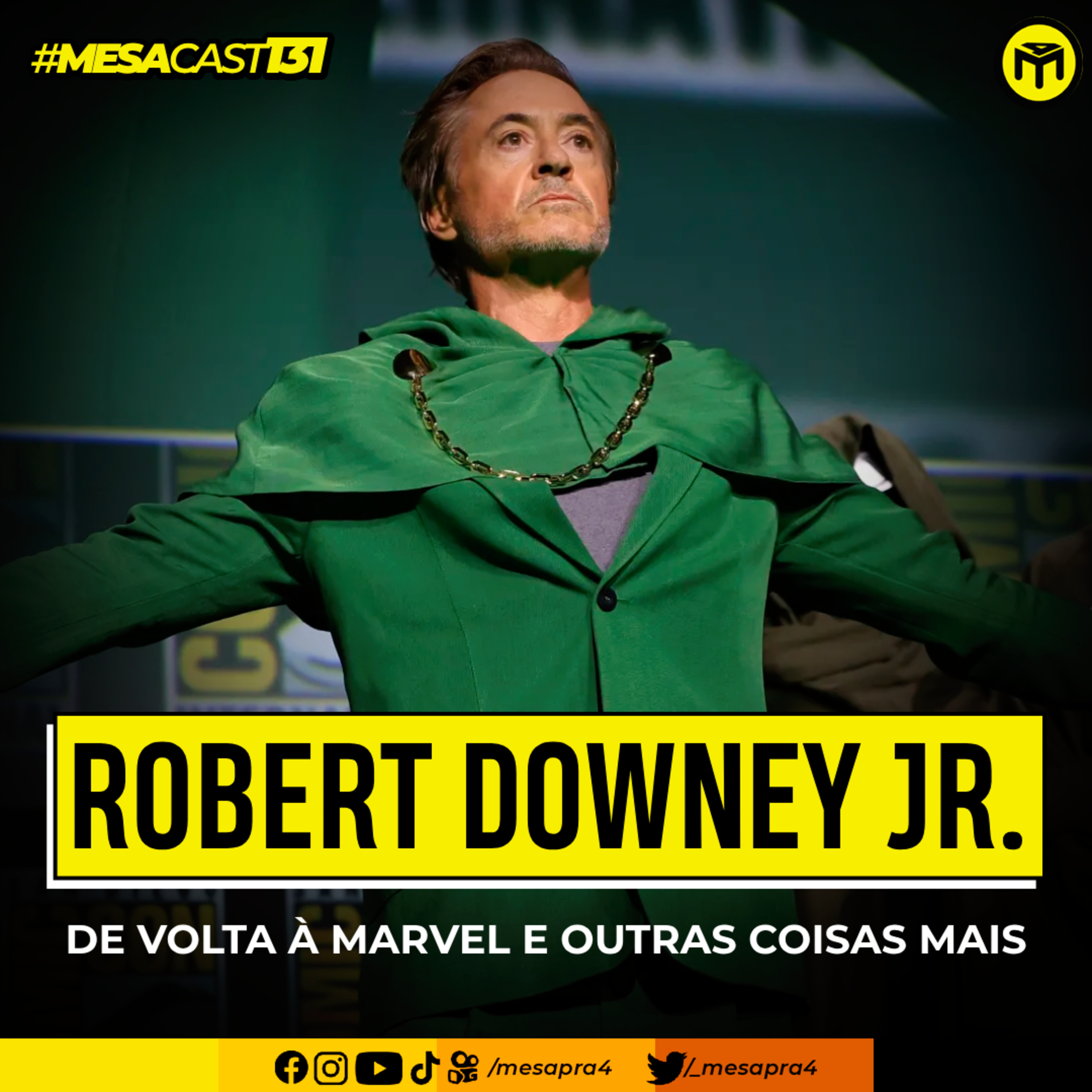 MesaCast #131 – Robert Downey Jr. de Volta à Marvel e Outras Coisas Mais episode artwork