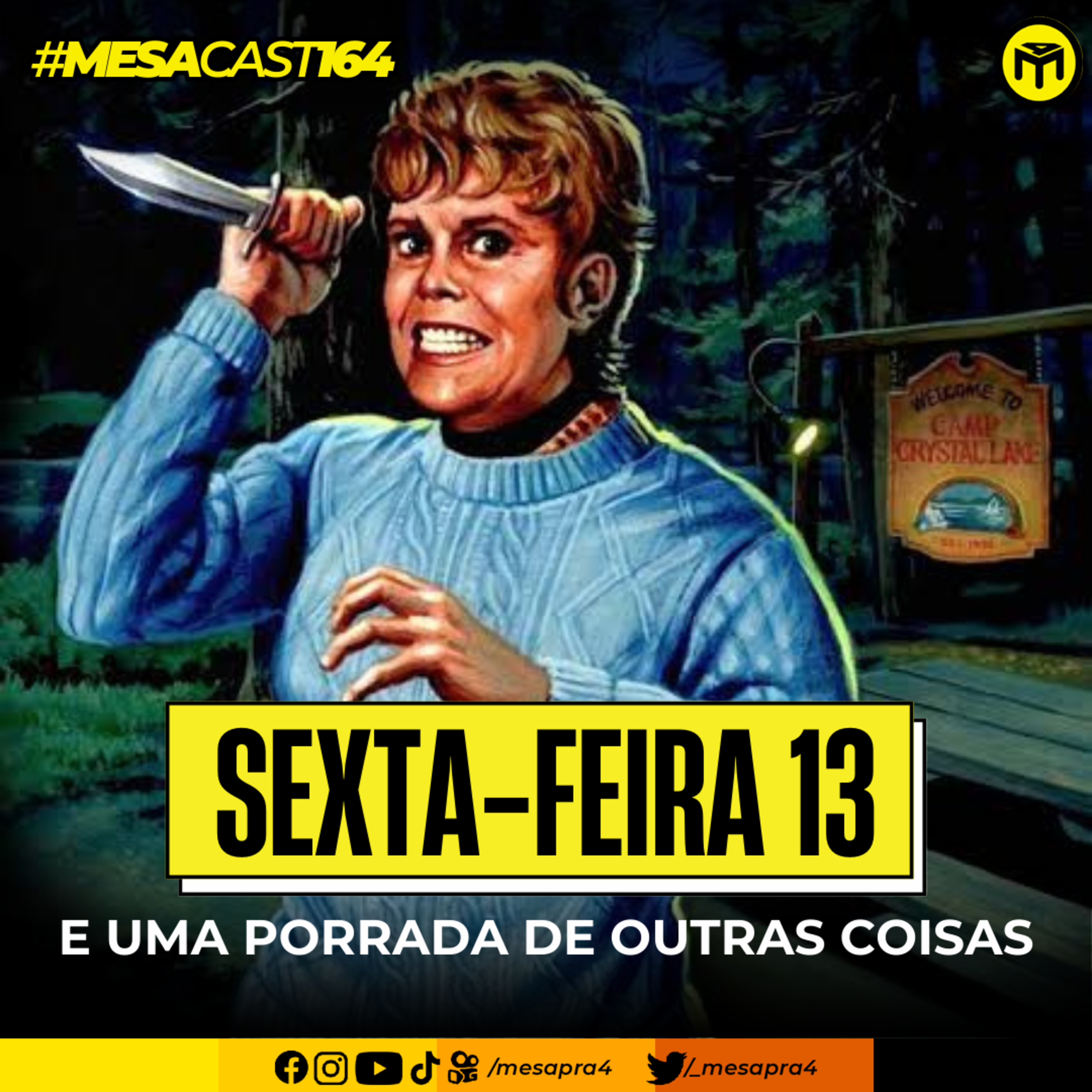 MesaCast #164 – Sexta-feira 13 e uma Porrada de Outras Coisas episode artwork