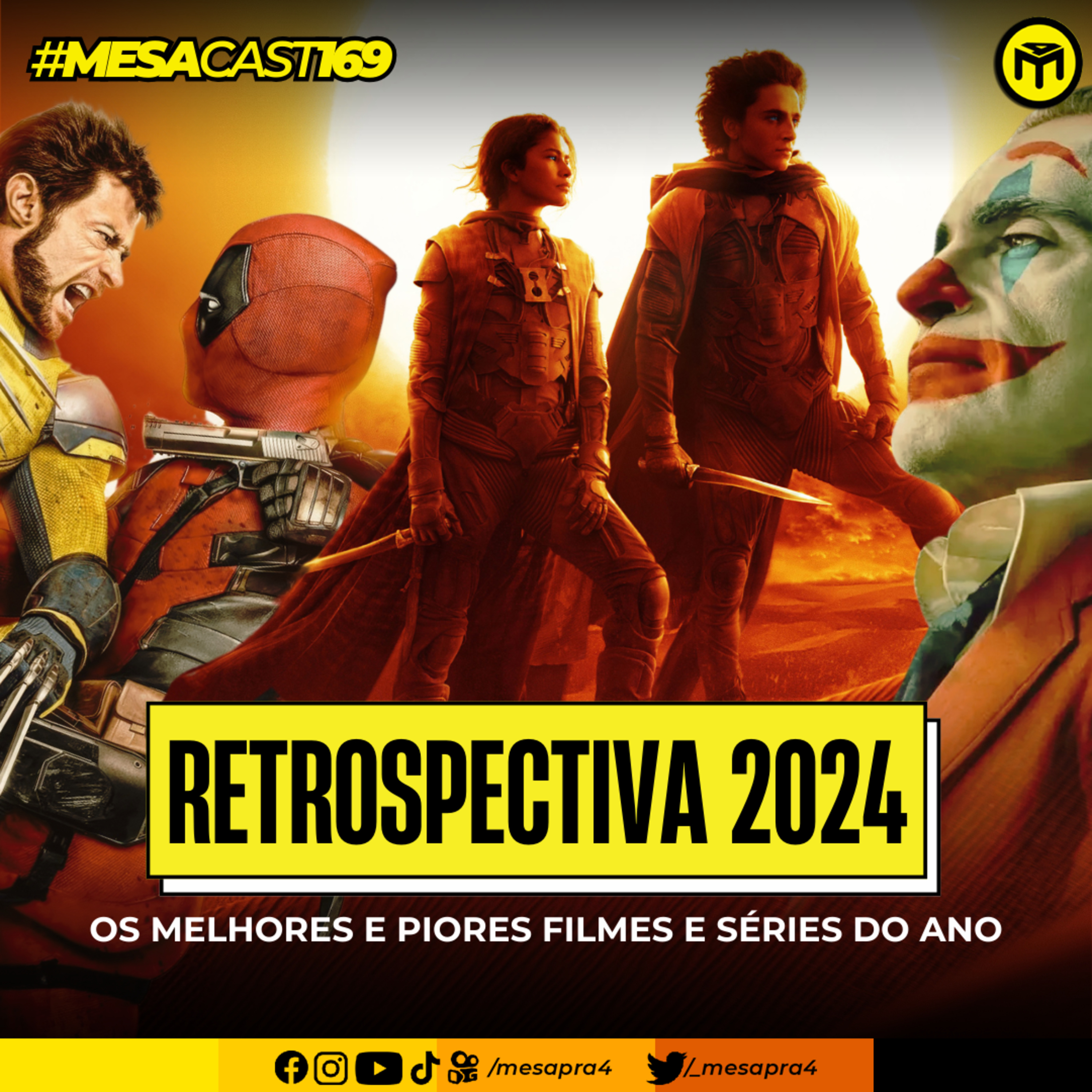 MesaCast #169 – RETROSPECTIVA 2024: Os Melhores e Piores Filmes e Séries do Ano episode artwork