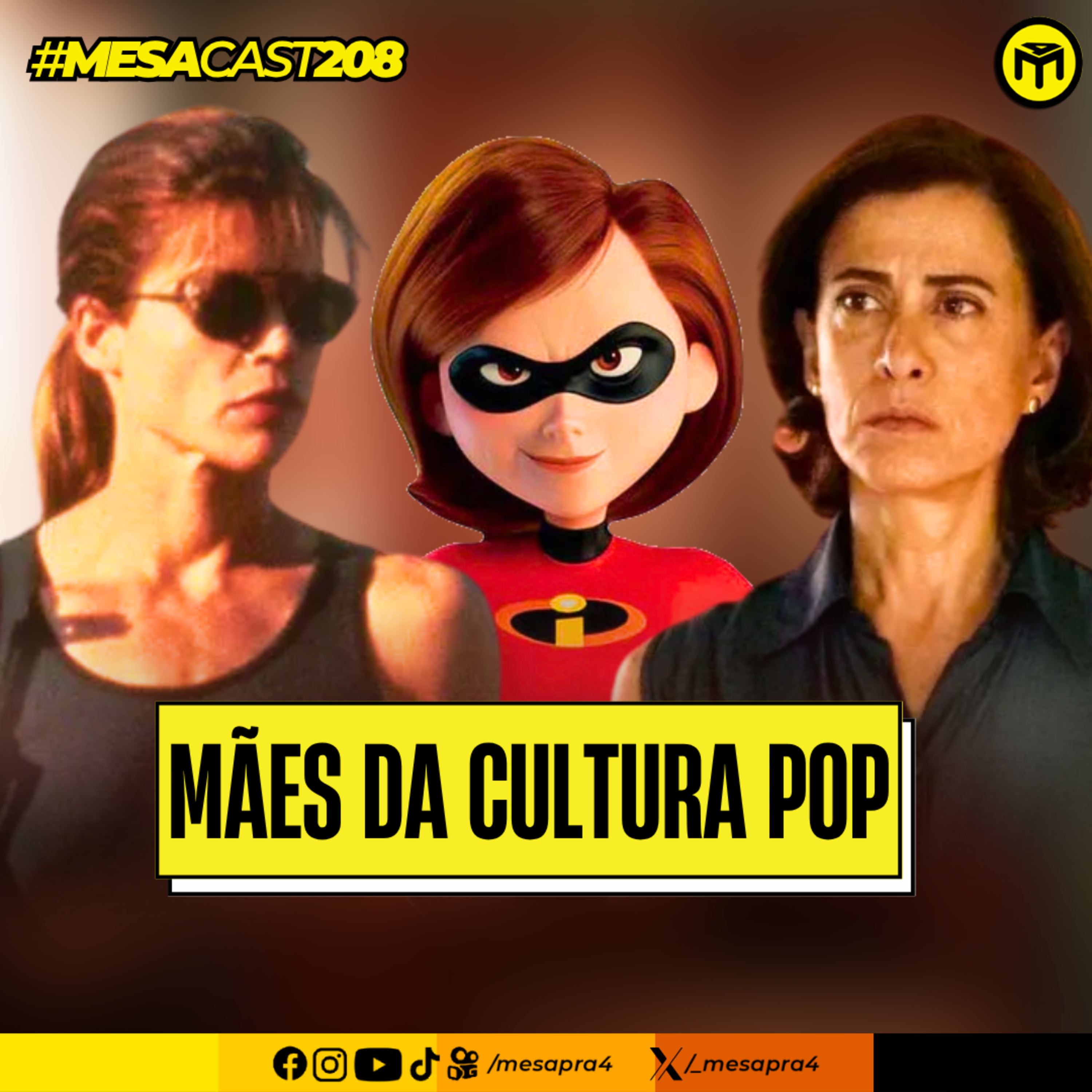 MesaCast #208 – Mães da Cultura Pop episode artwork