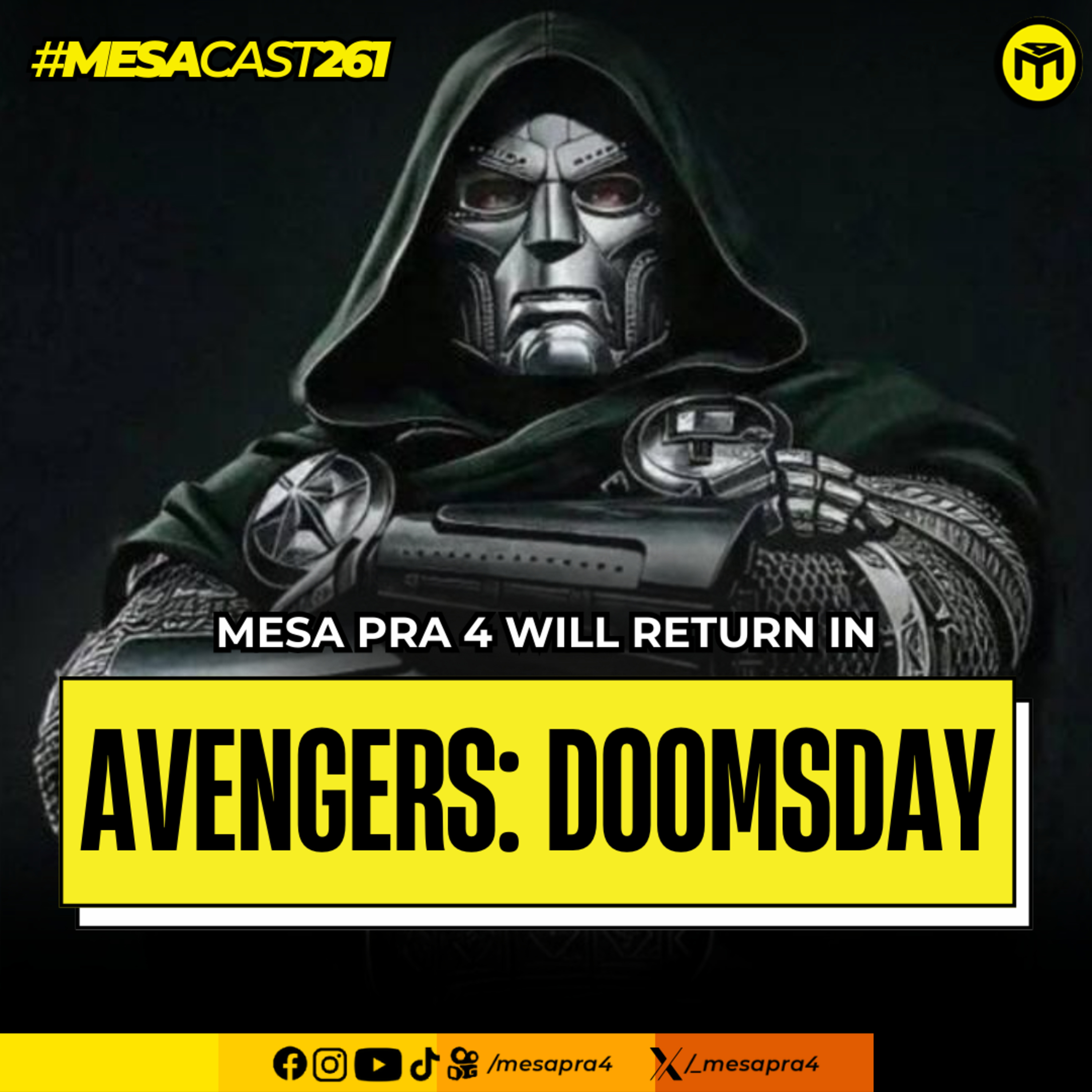 MesaCast #261 - Mesa Pra 4 Will Return in Avengers: Doomsday episode artwork