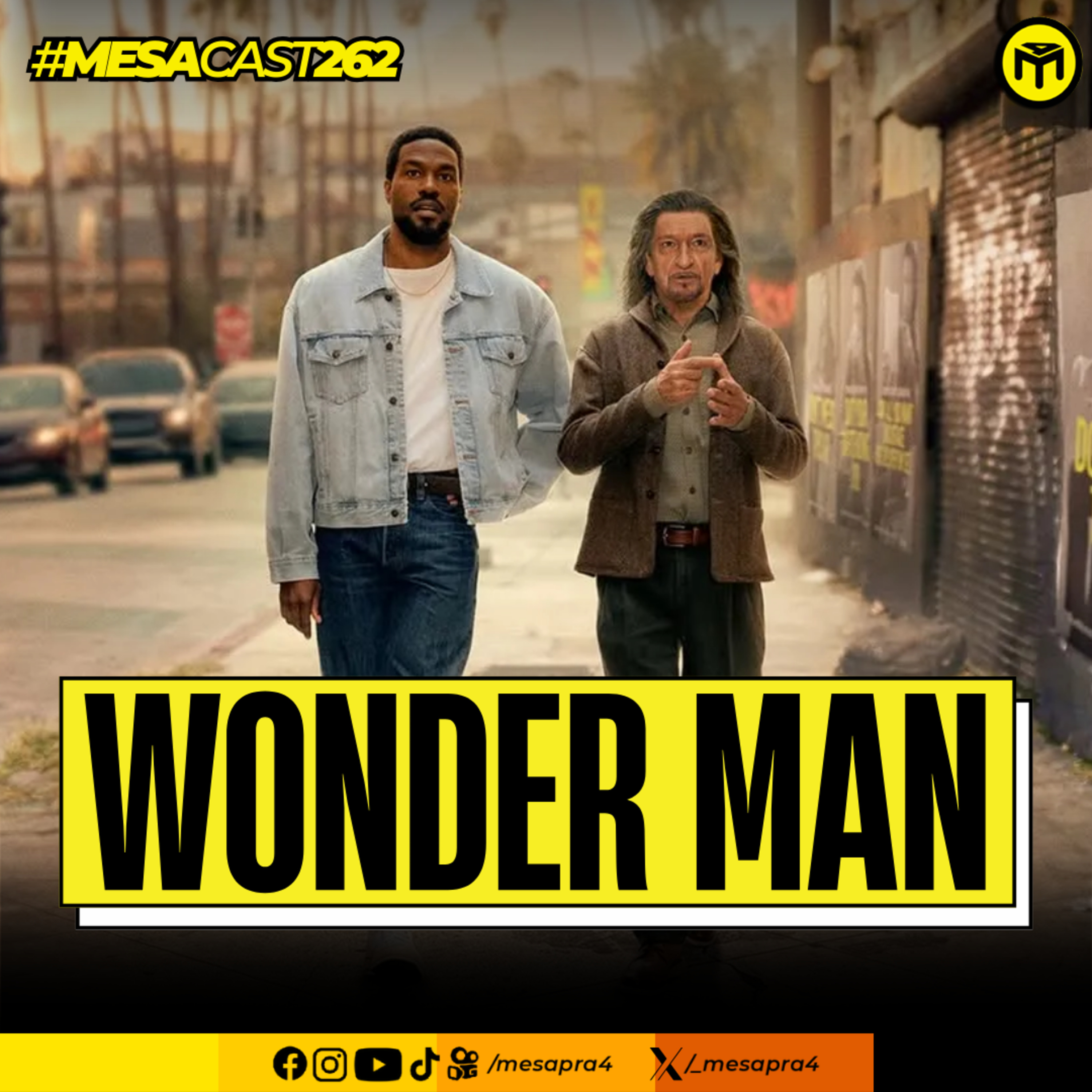MesaCast #262 - Wonder Man episode artwork