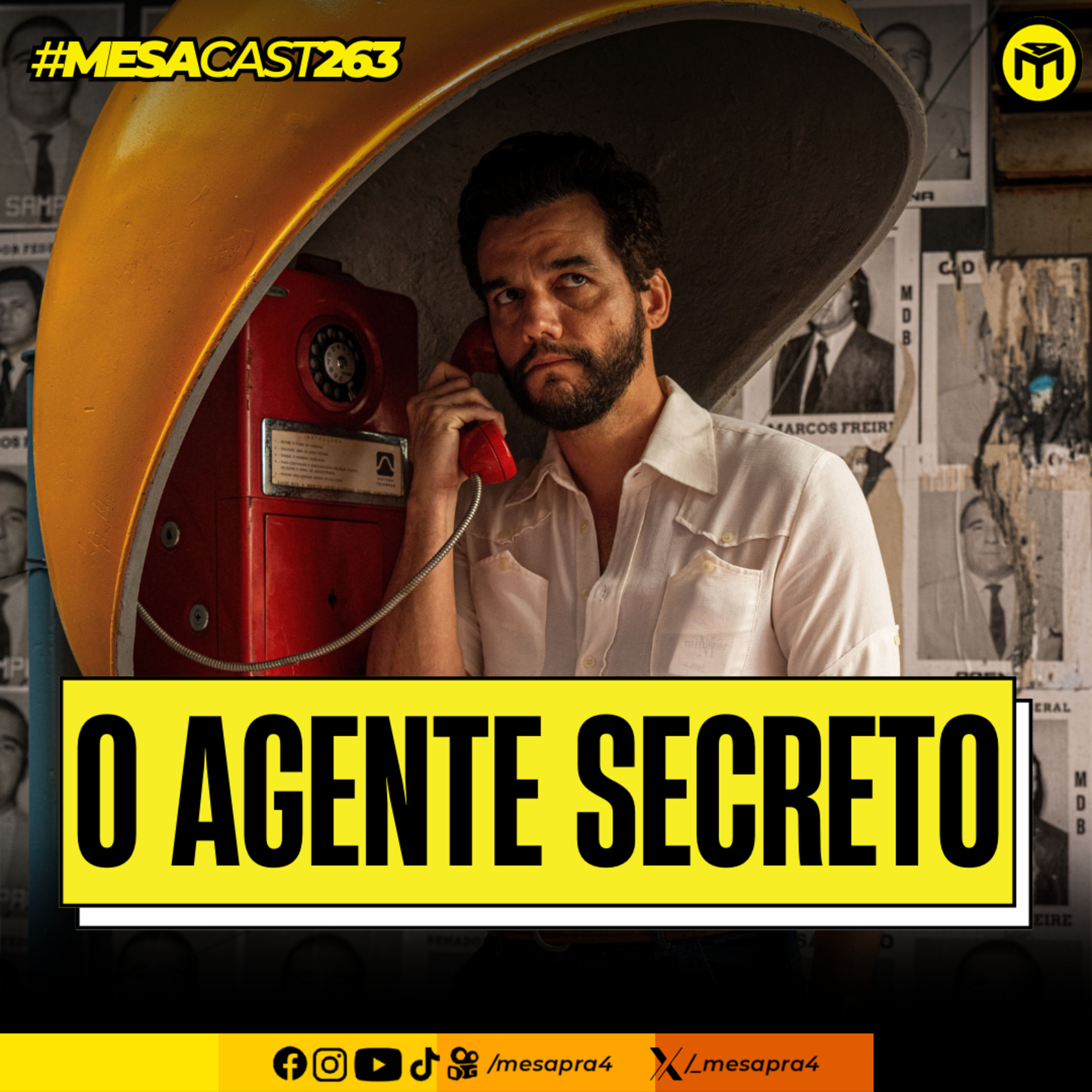 MesaCast #263 - O Agente Secreto episode artwork