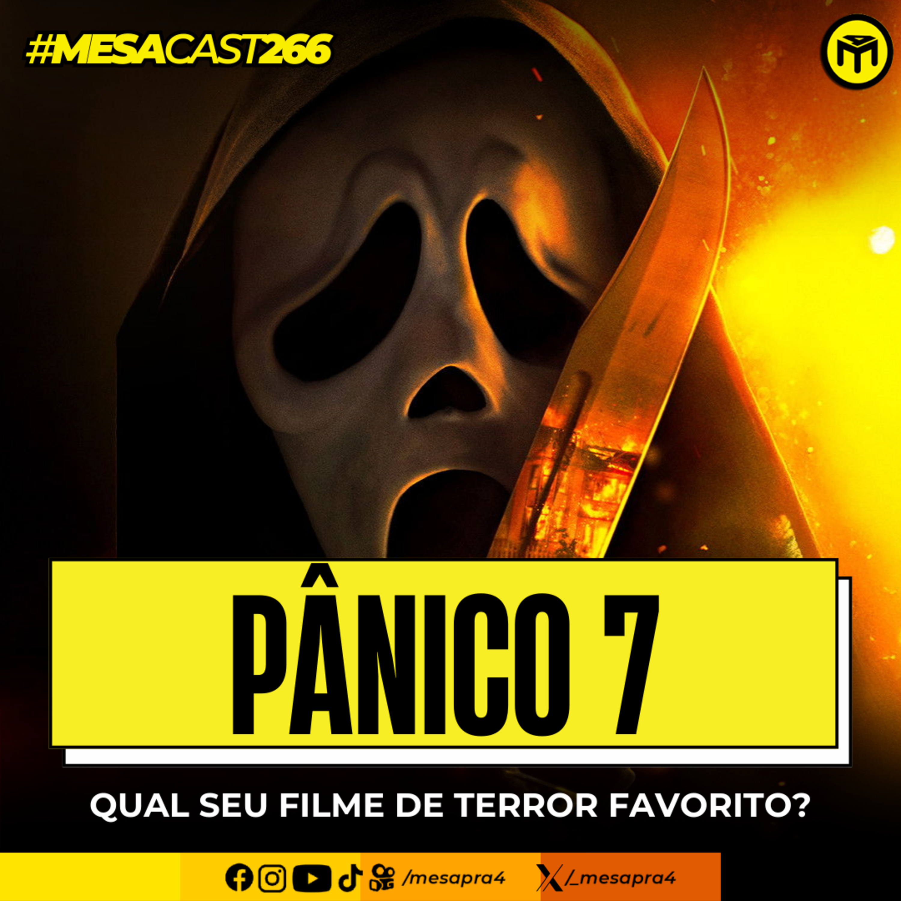 MesaCast #266 - Pânico 7 - Qual seu Filme de Terror Favorito? episode artwork
