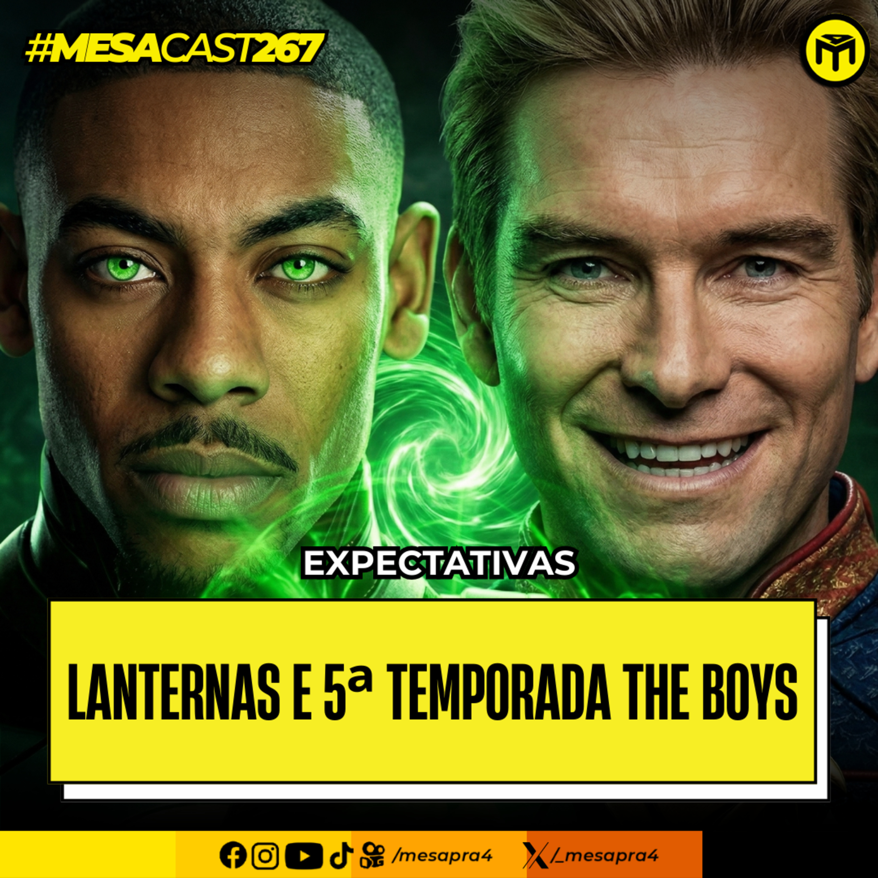MesaCast #267 - Expectativas Lanternas e Quinta Temporada The Boys episode artwork