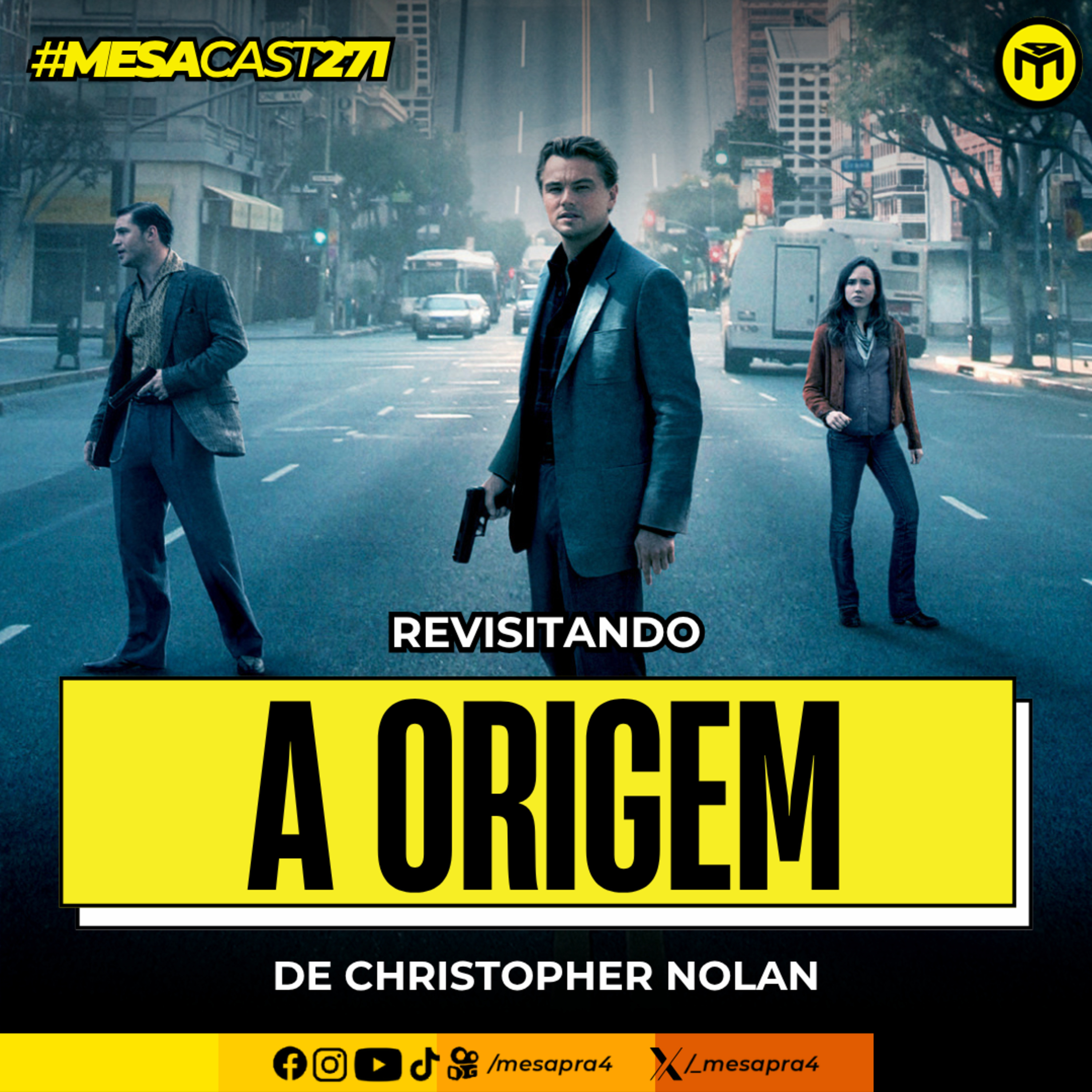 MesaCast #271 - Revisitando A Origem de Christopher Nolan  episode artwork