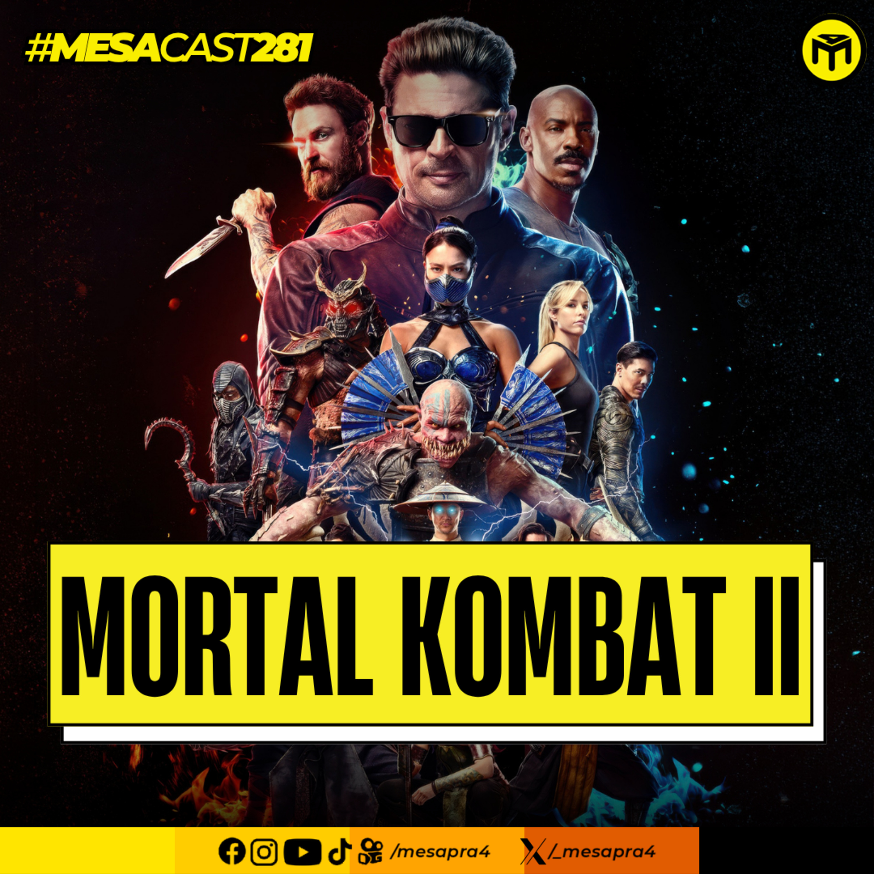 MesaCast #281 - Mortal Kombat II episode artwork