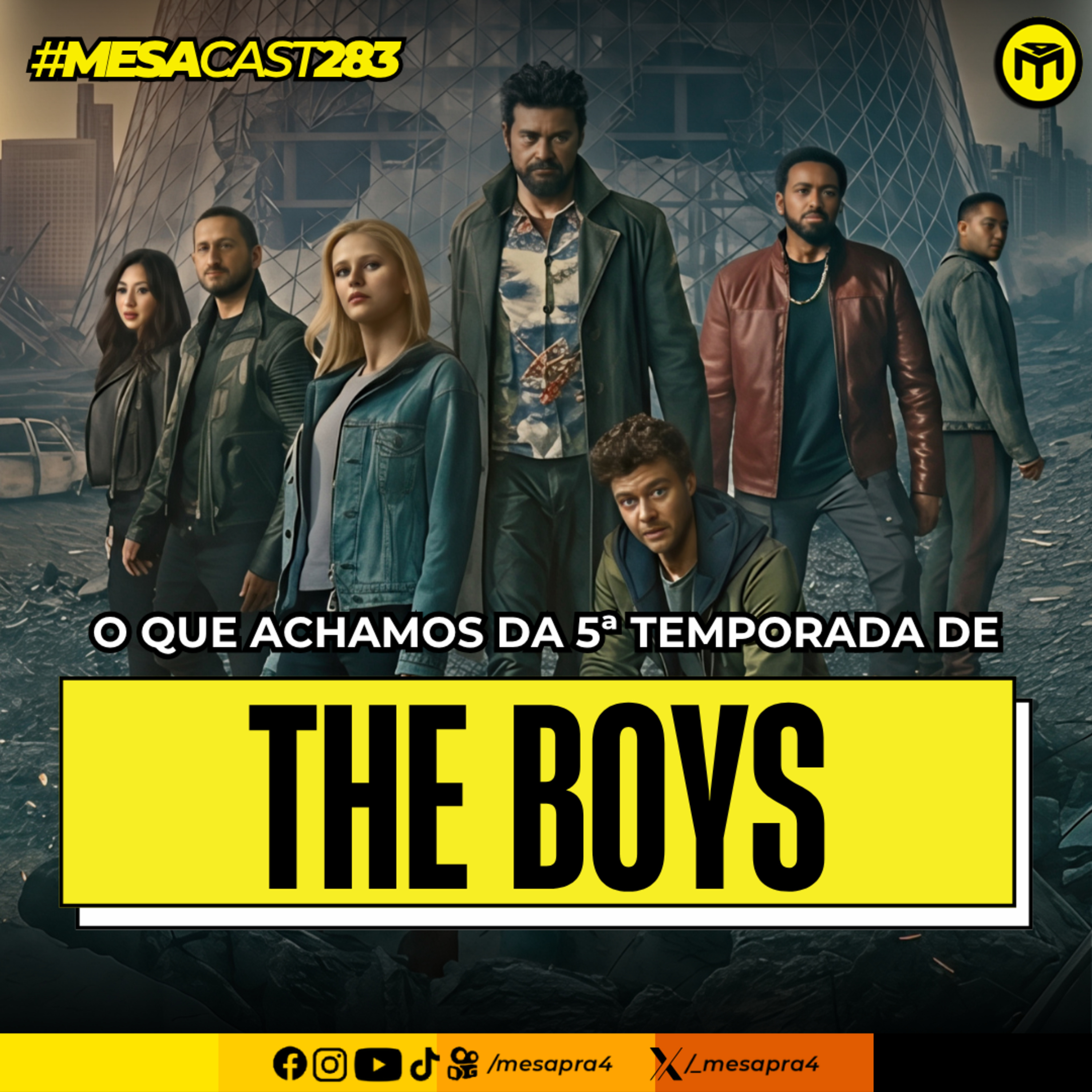 MesaCast #283 - O Que Achamos da Quinta Temporada de The Boys  episode artwork
