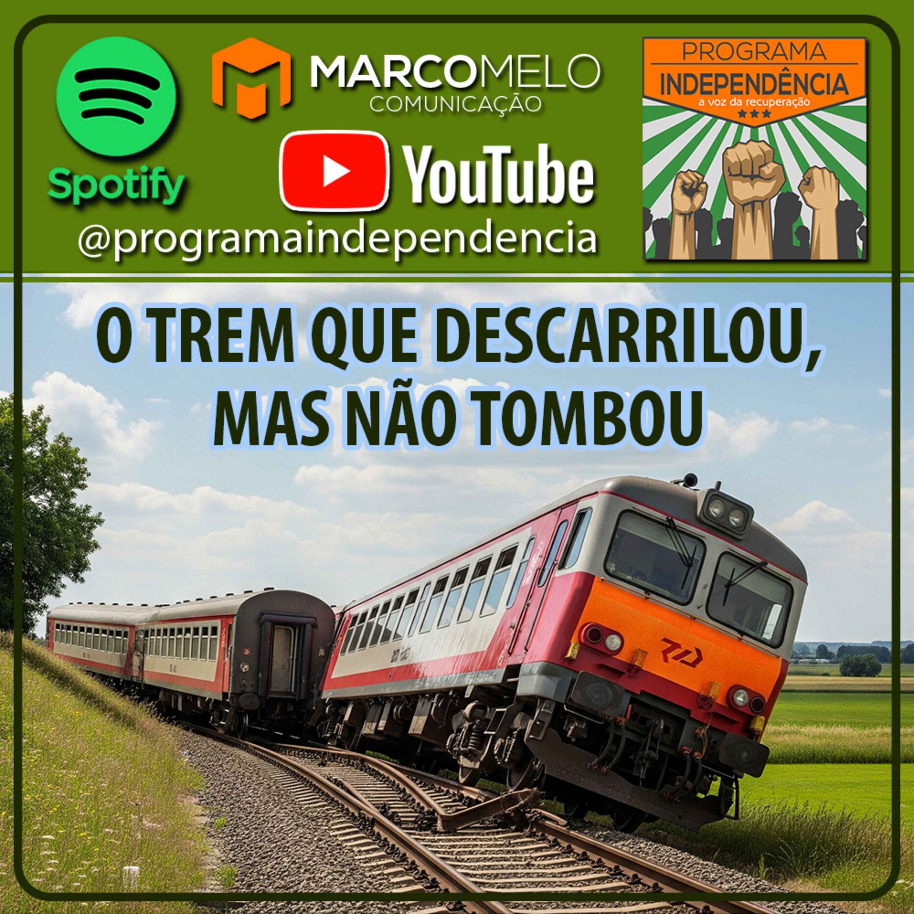 O trem que descarrilou, mas não tombou episode artwork