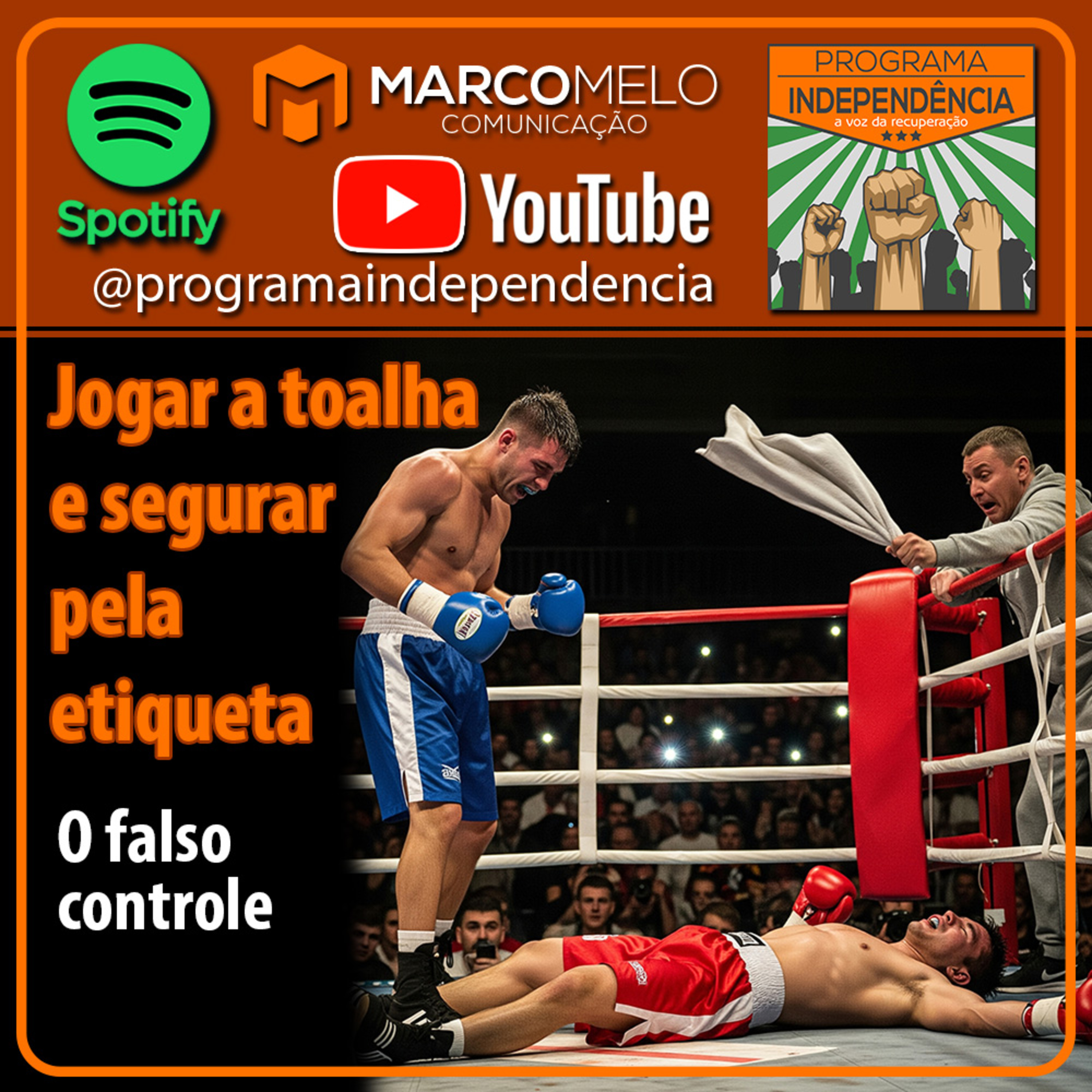 Jogar a toalha e segurar pela etiqueta – O falso controle episode artwork