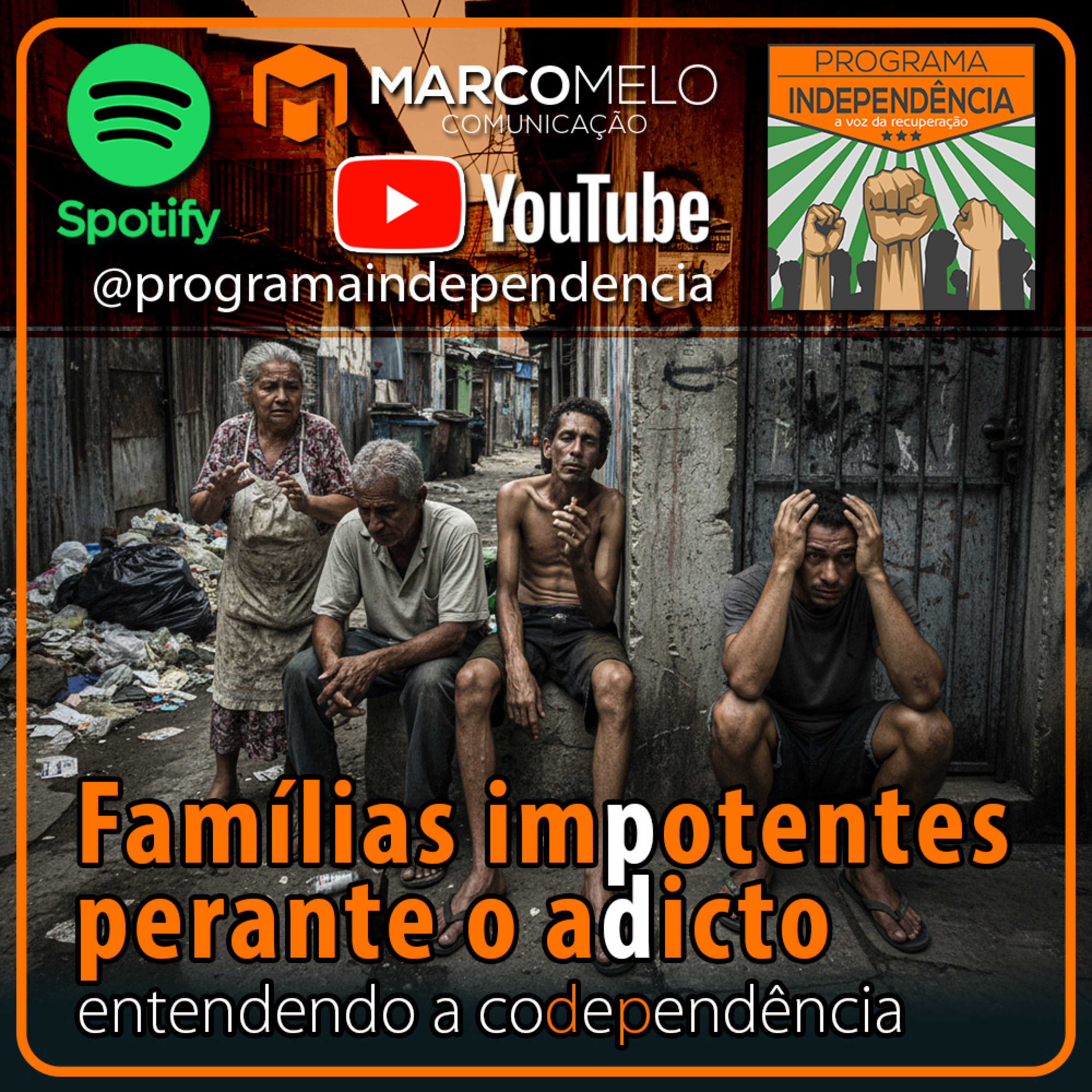 Famílias impotentes perante o adicto: entendendo a codependência episode artwork