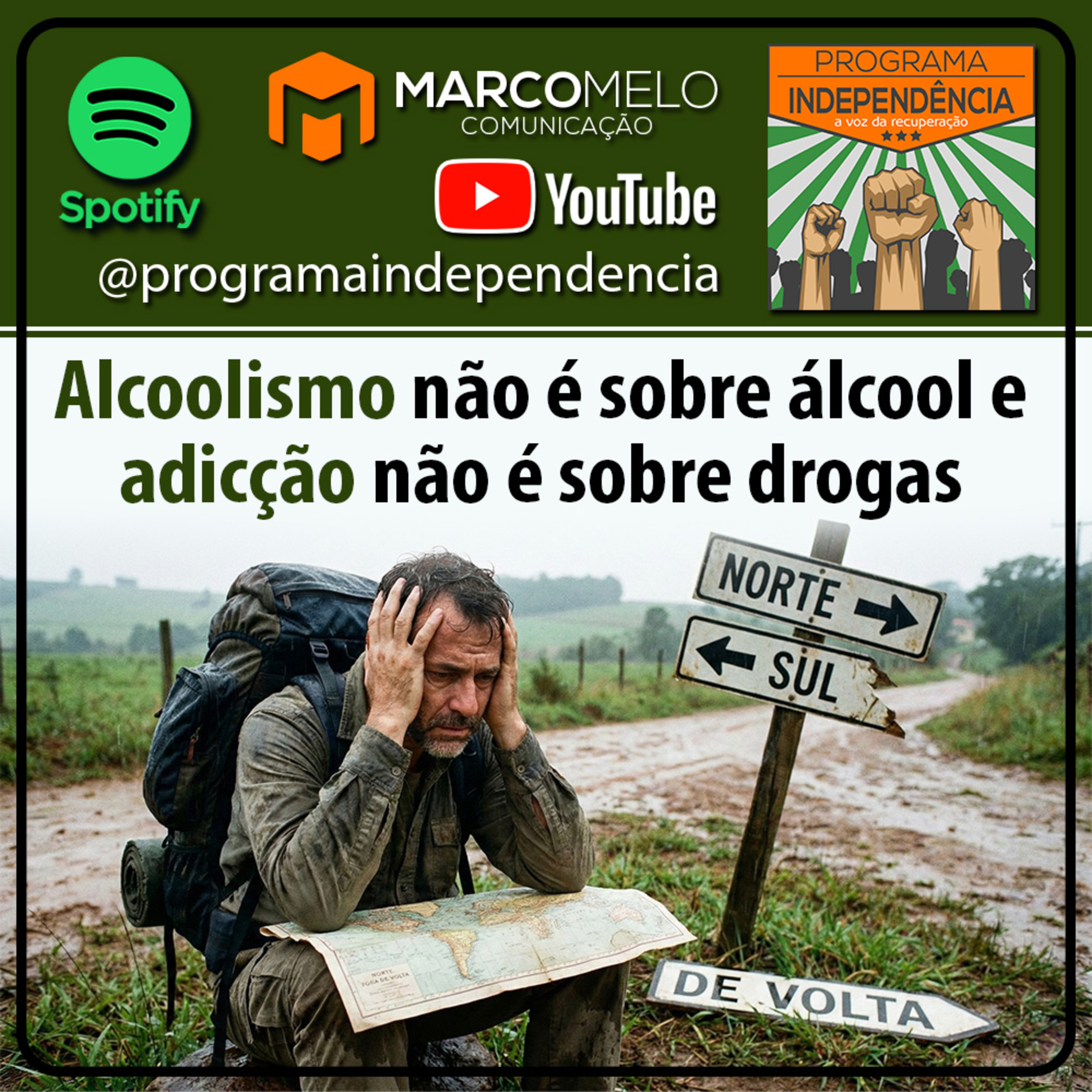 Alcoolismo não é sobre álcool e adicção não é sobre drogas episode artwork
