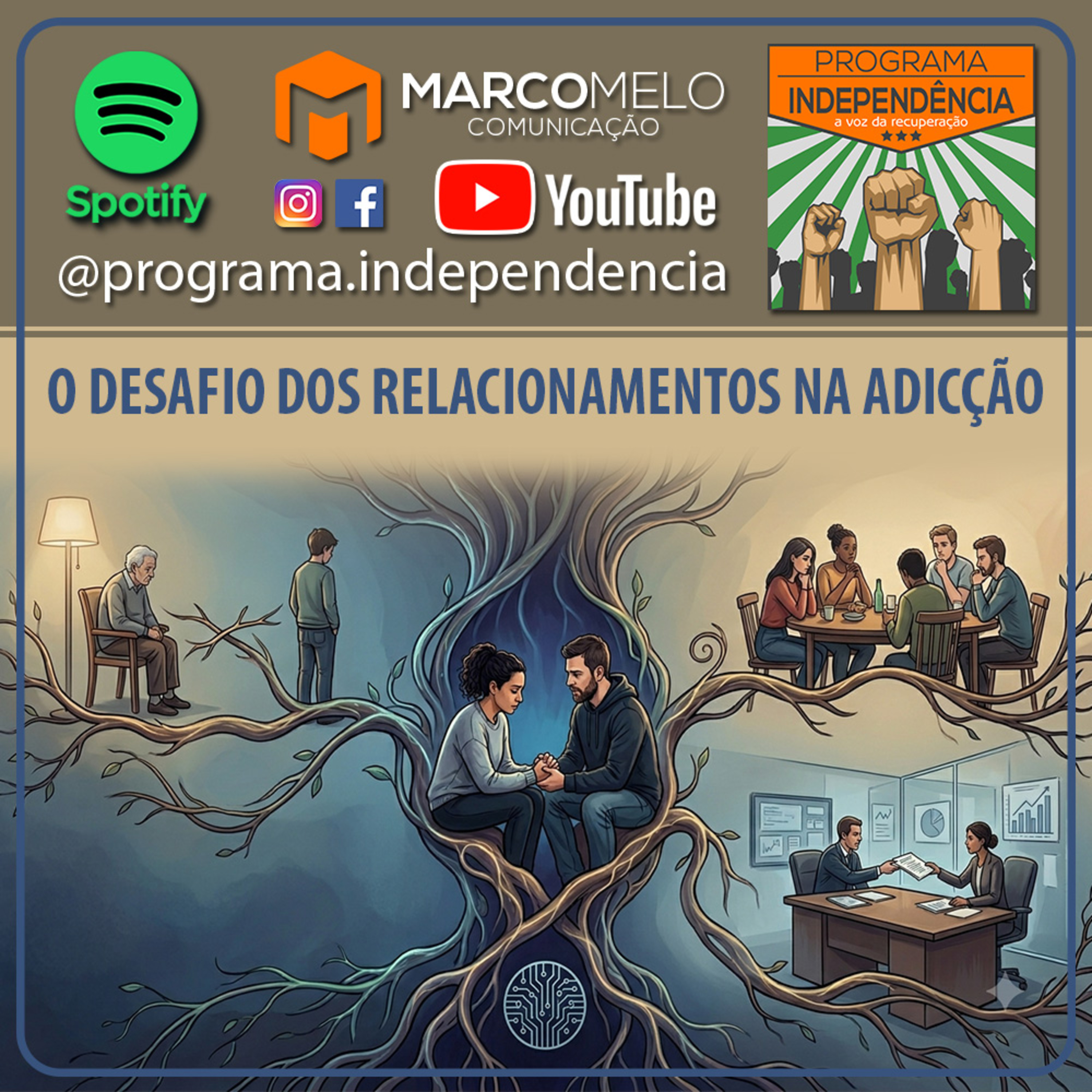 O desafio dos relacionamentos na adicção episode artwork