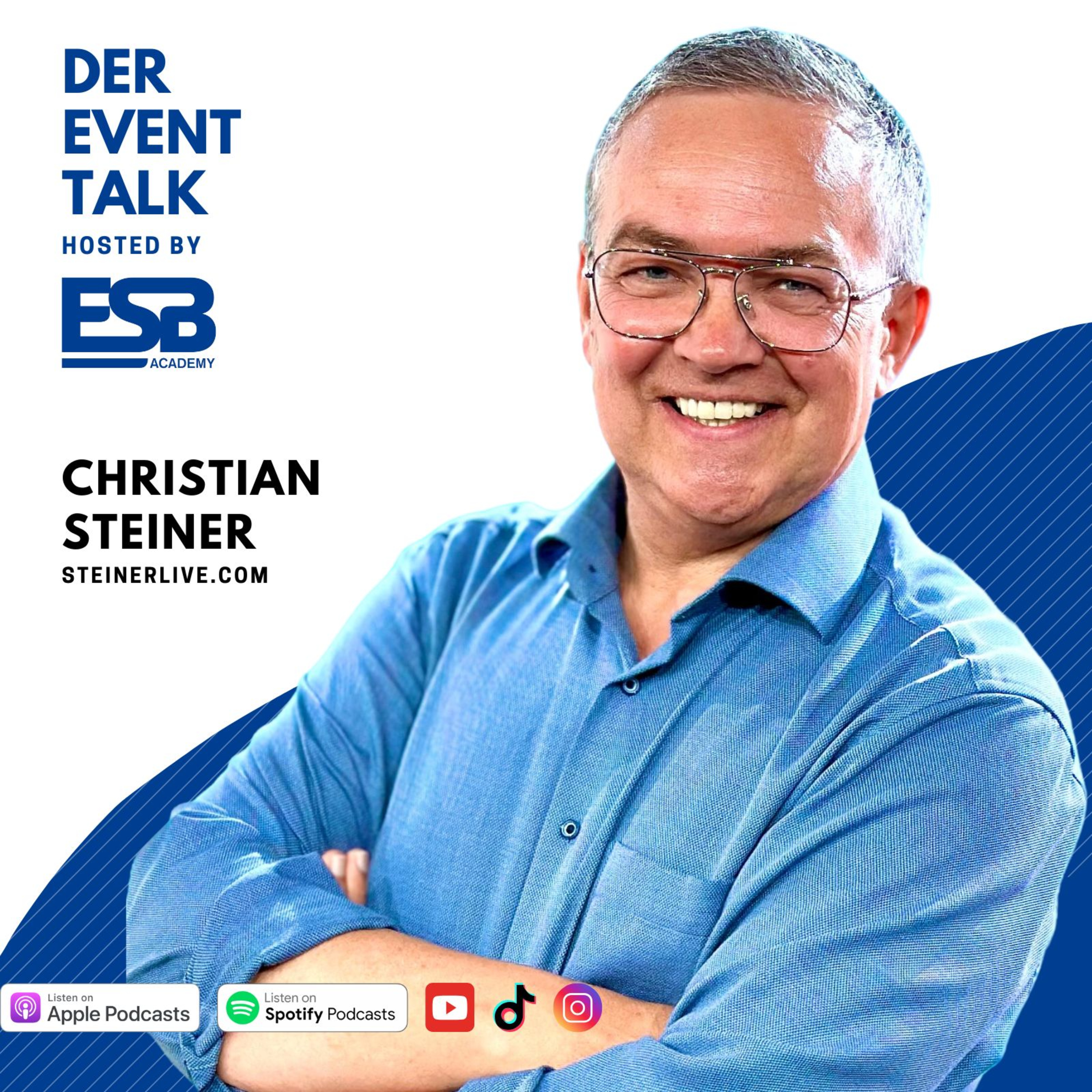 #53 Vom Familienbetrieb zur Kongress-Zukunftsfabrik – SteinerLive.com unplugged (mit Christian Steiner) episode artwork