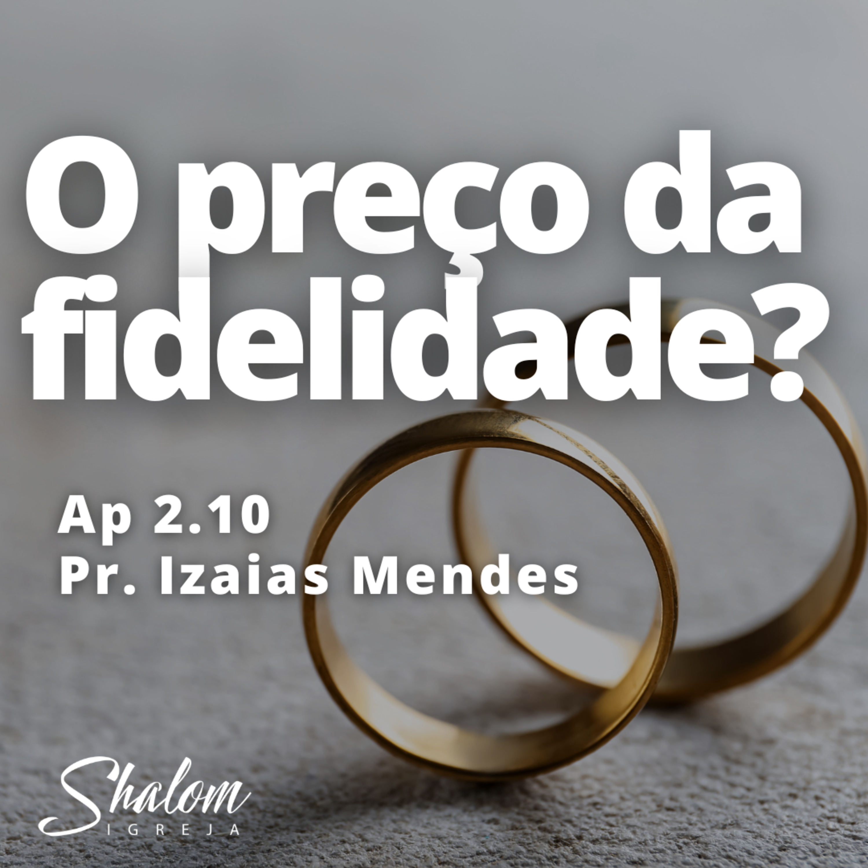 O preço da fidelidade - Pr. Izaias Mendes - 29-06-2025 episode artwork
