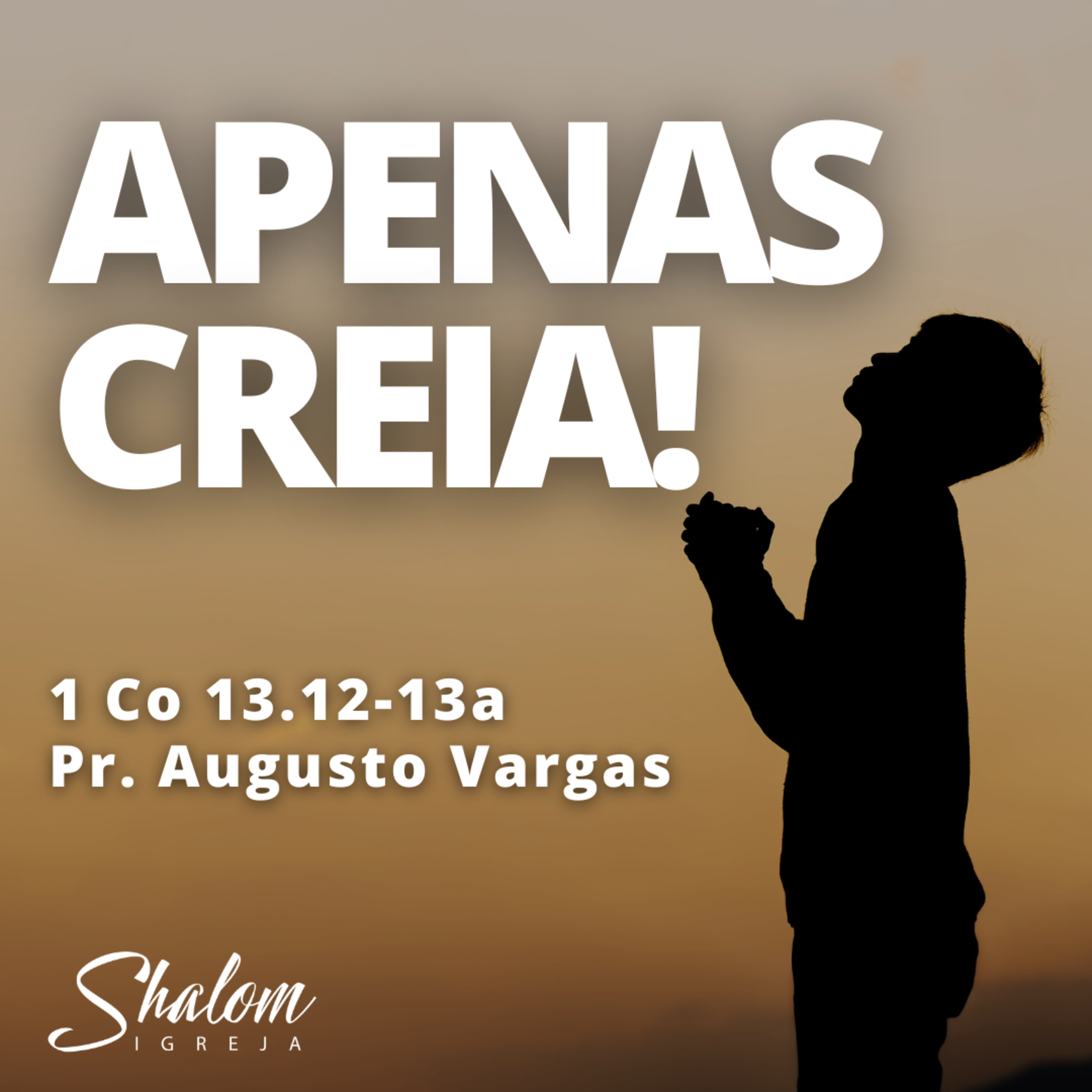 Apenas creia! - Pr. Augusto Vargas - 07-09-2025 episode artwork