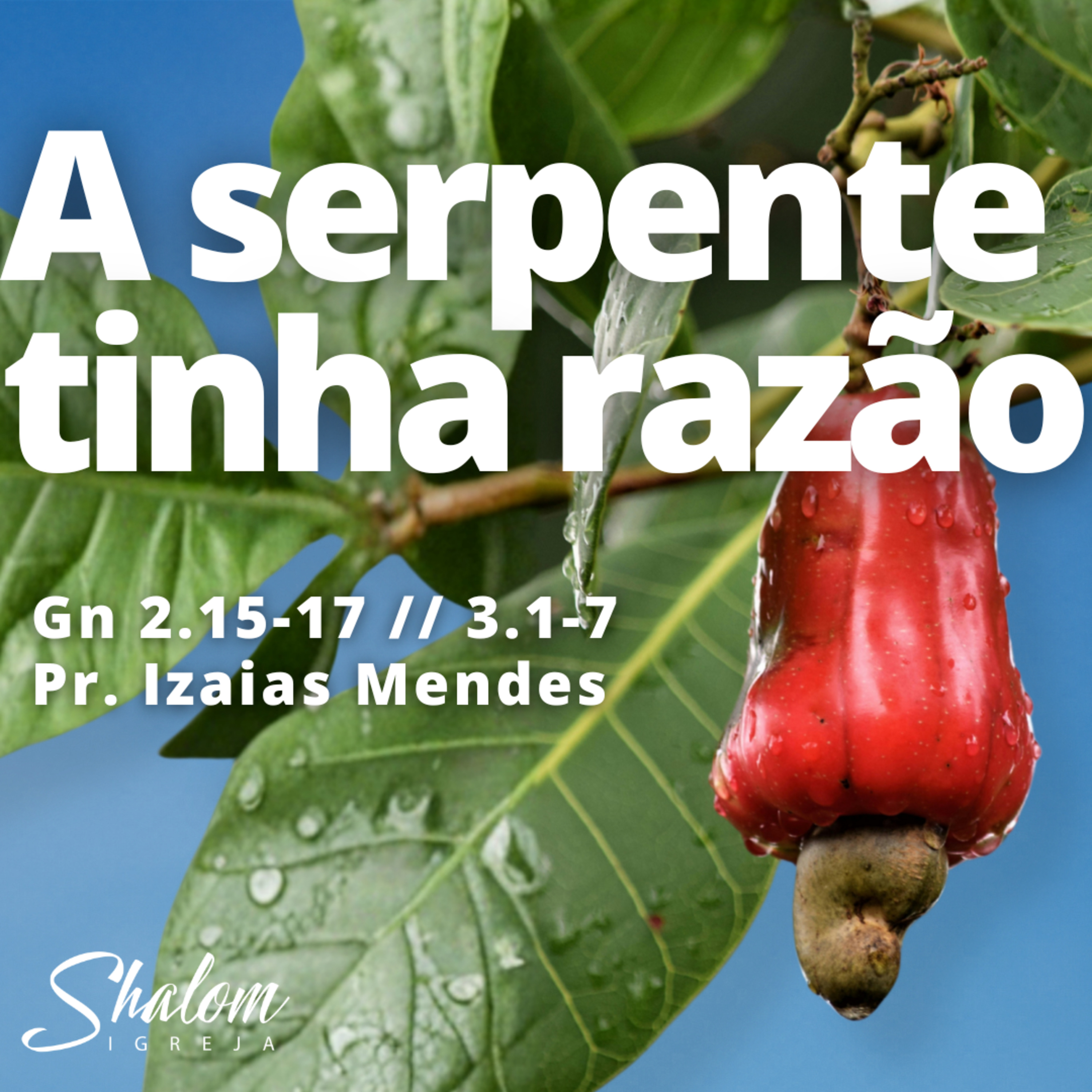 A serpente tinha razão - Pr. Izaias Mendes - 03-05-2026 episode artwork