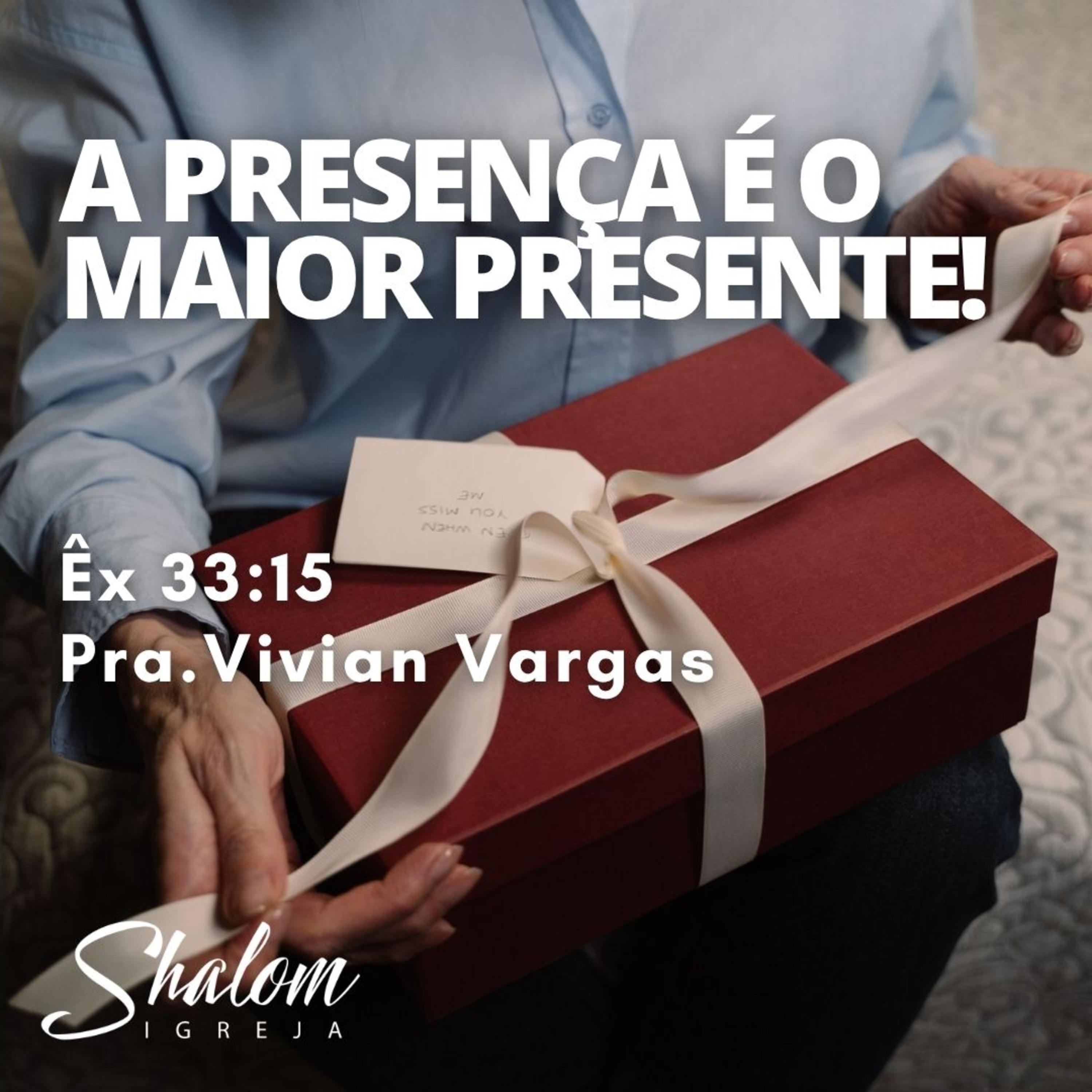 A presença é o maior presente! - Pra. Vivian Vargas - 10-05-2026 episode artwork