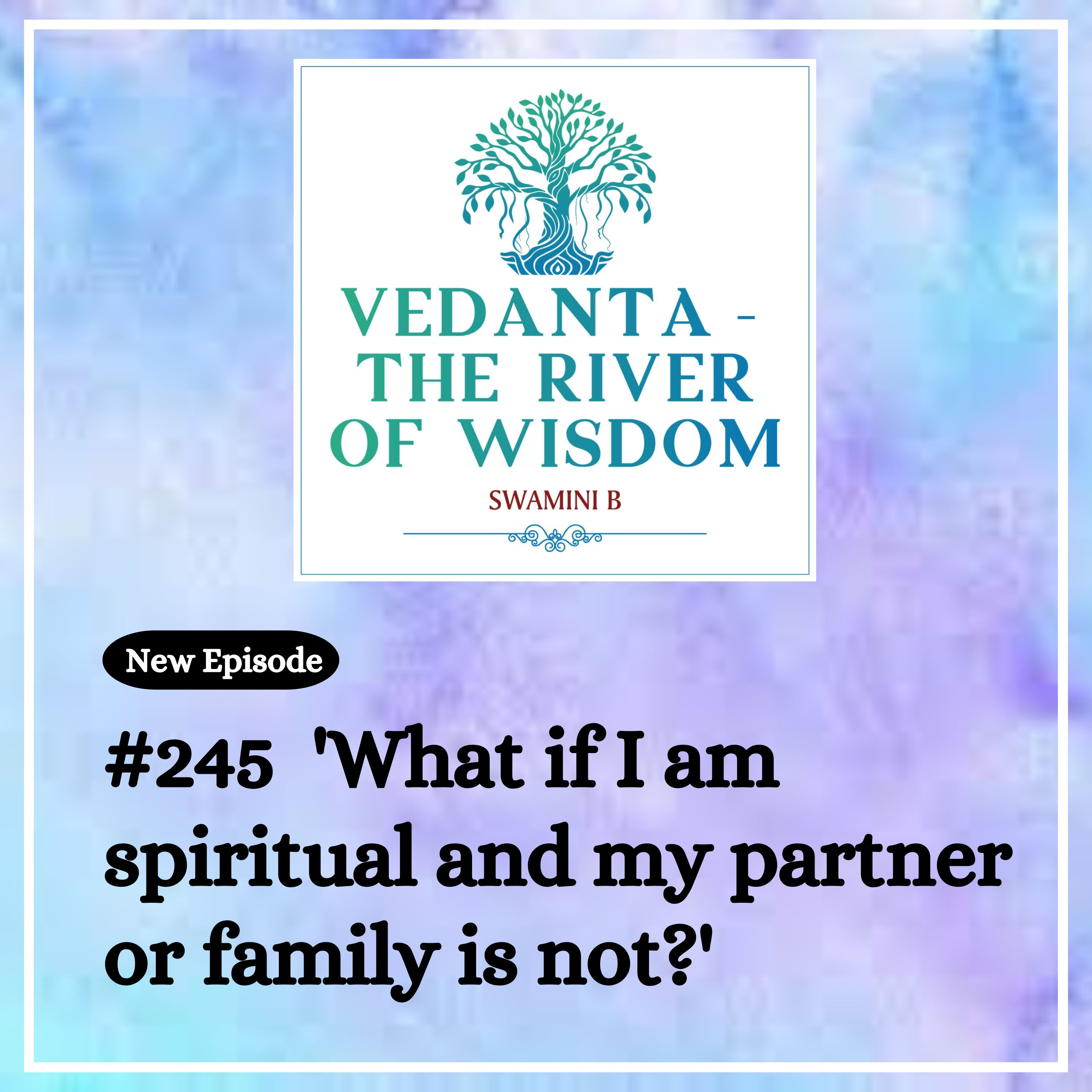 #245 What if I am spiritual and my partner is not?