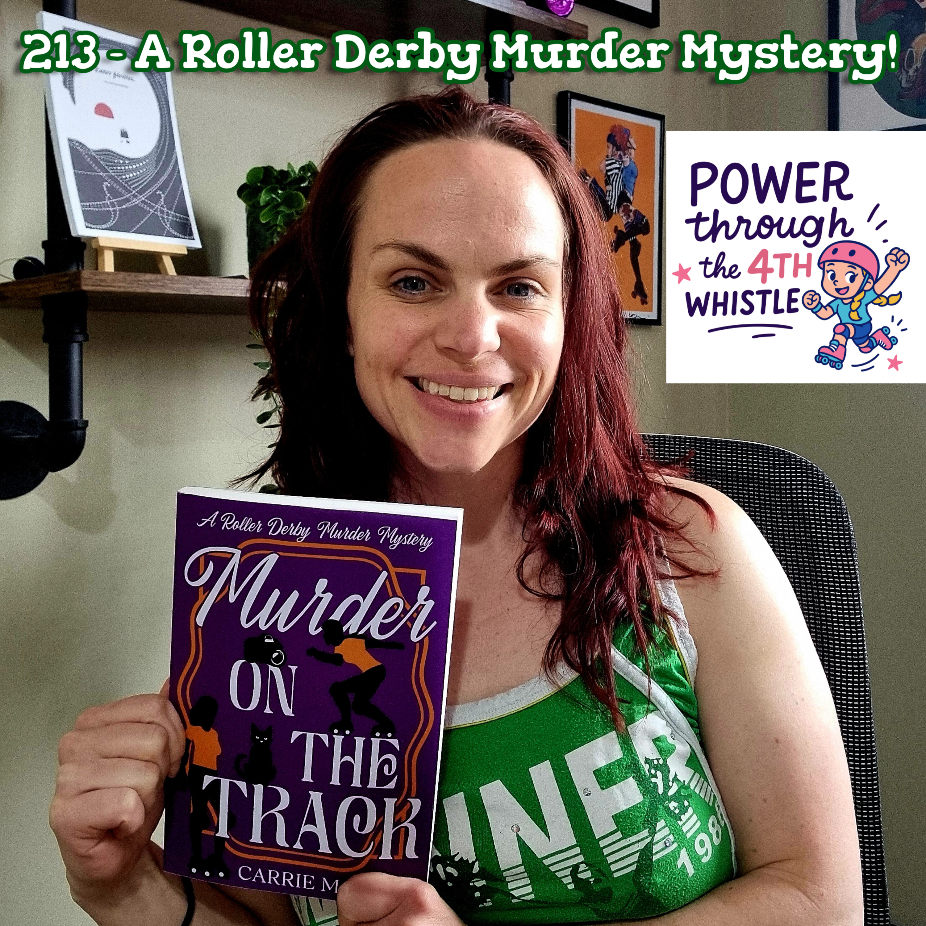 213 - A Roller Derby Murder Mystery! artwork