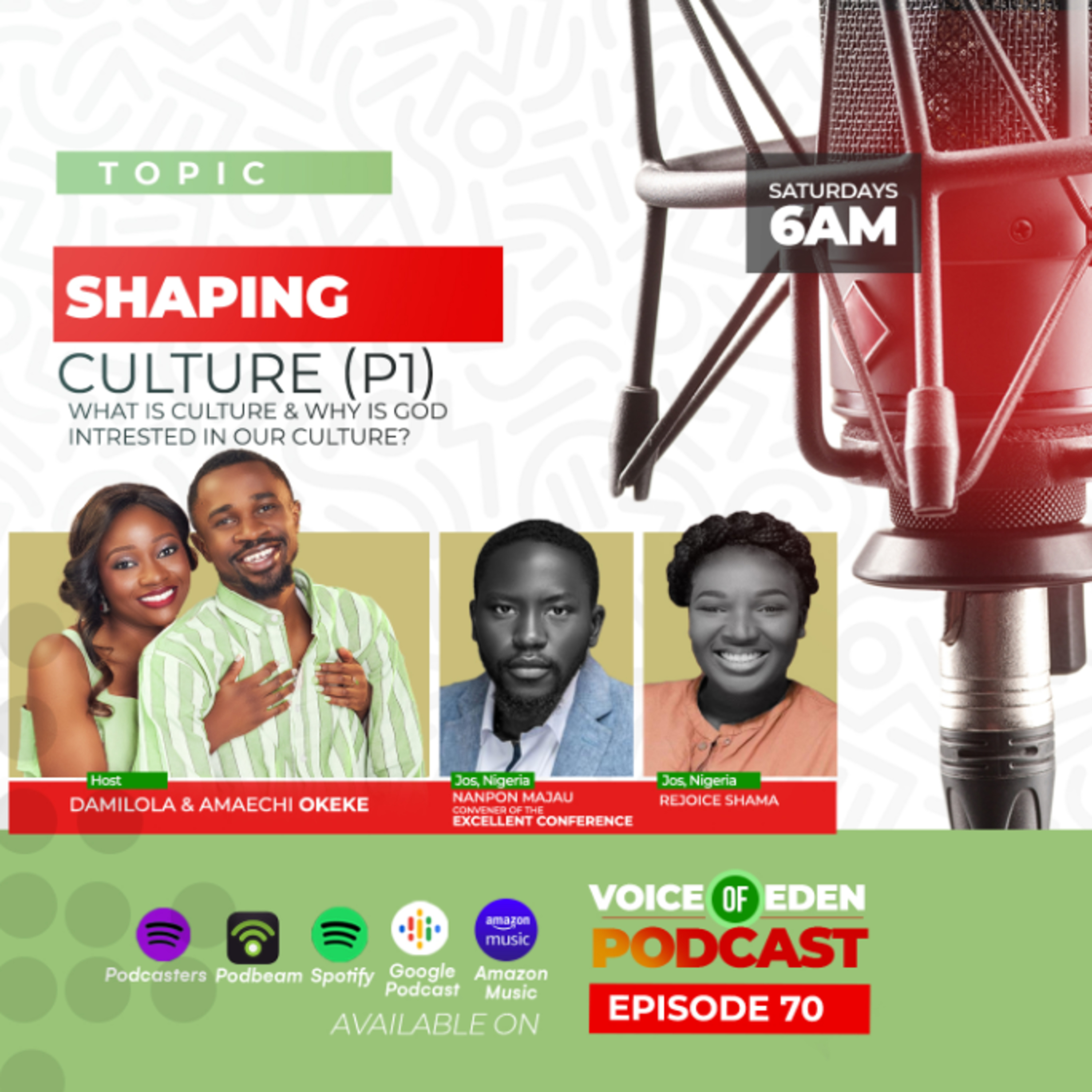 SHAPING CULTURE (P1) episode artwork