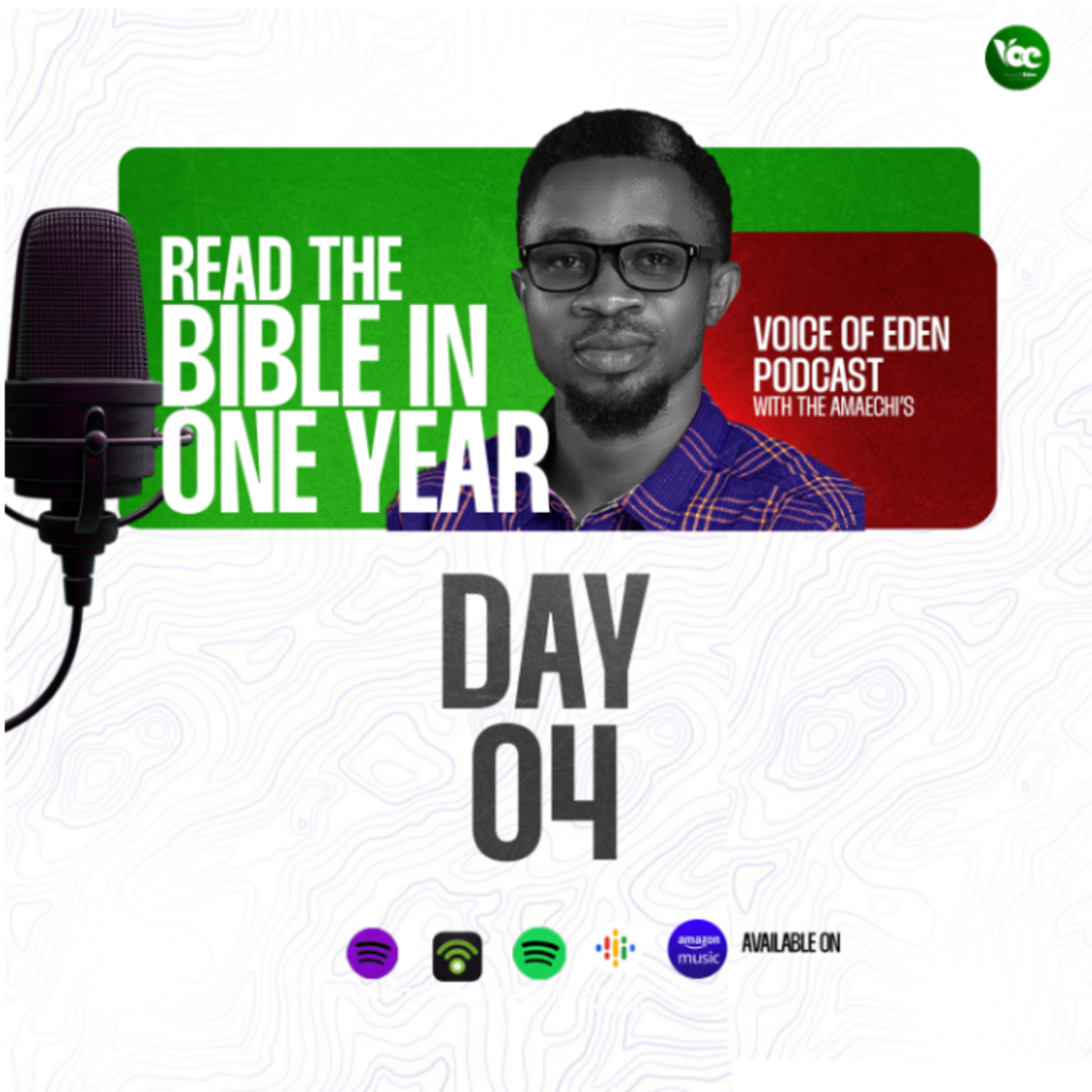 BIBLE IN ONE YEAR (DAY4) episode artwork