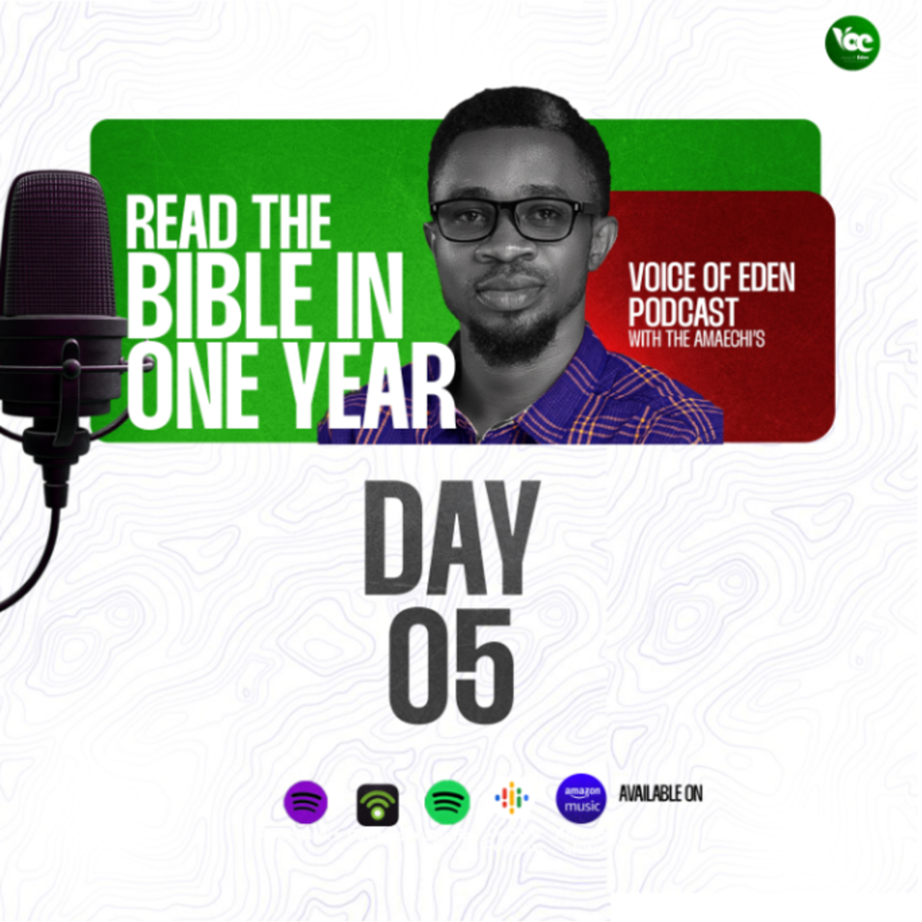 BIBLE IN ONE YEAR (DAY5) episode artwork
