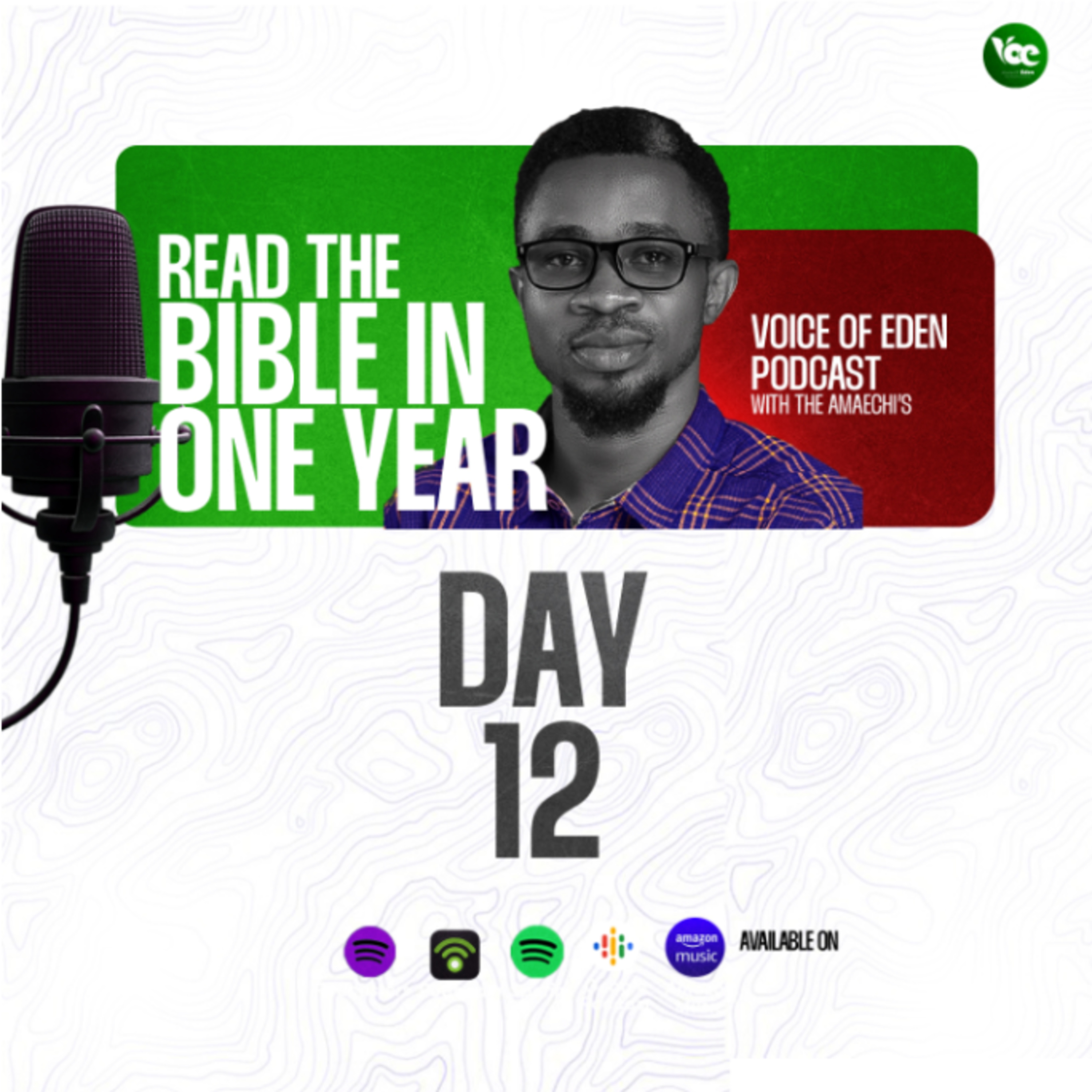 BIBLE IN ONE YEAR (DAY12) episode artwork