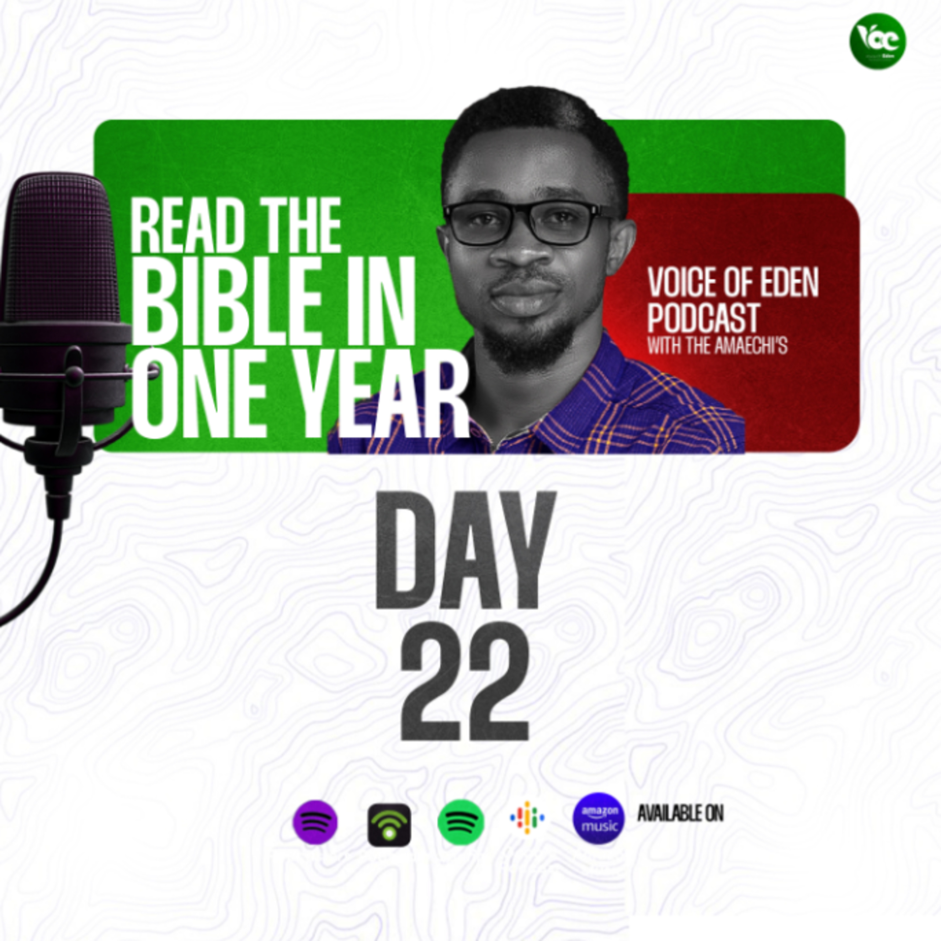BIBLE IN ONE YEAR (DAY22) episode artwork