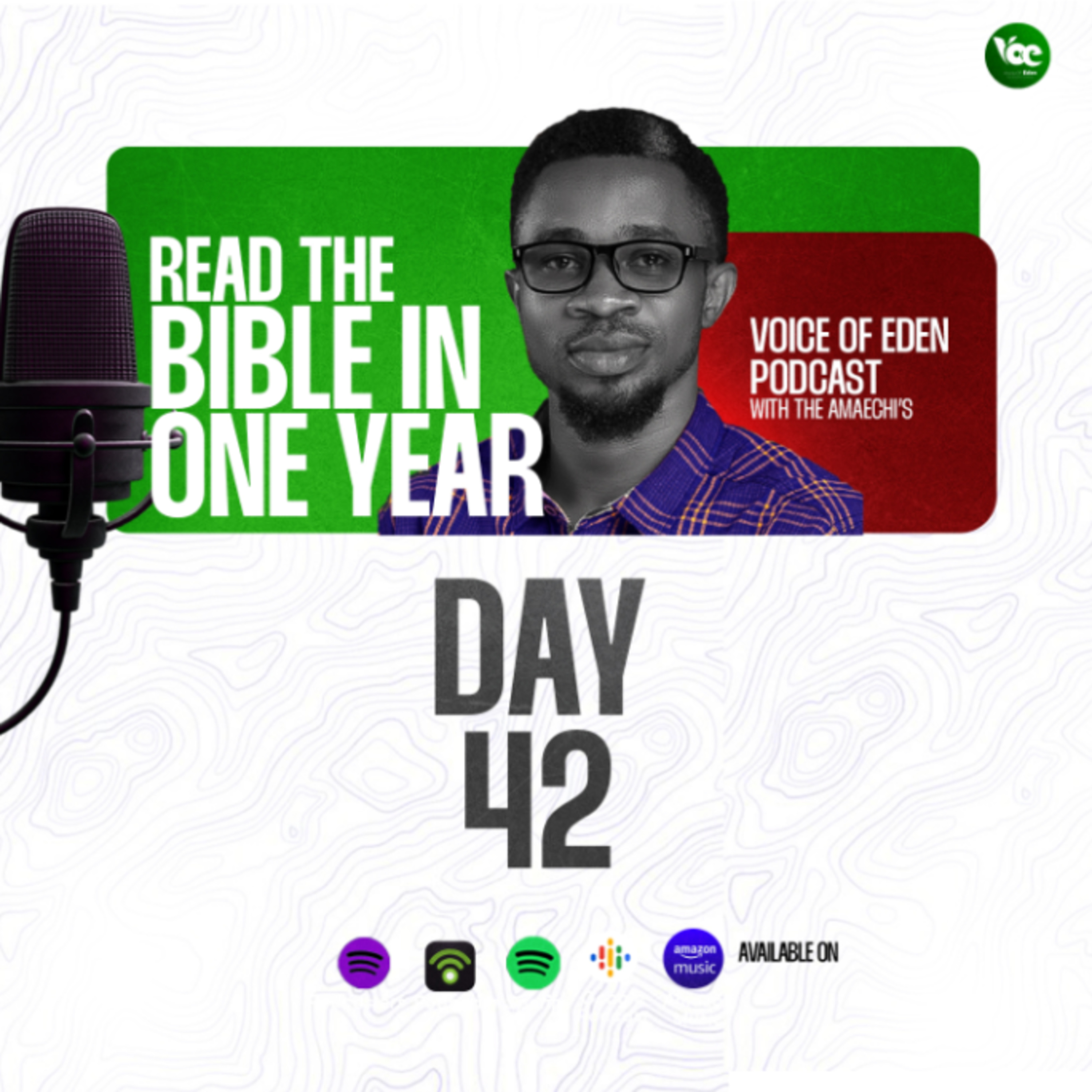 BIBLE IN ONE YEAR (DAY42) episode artwork