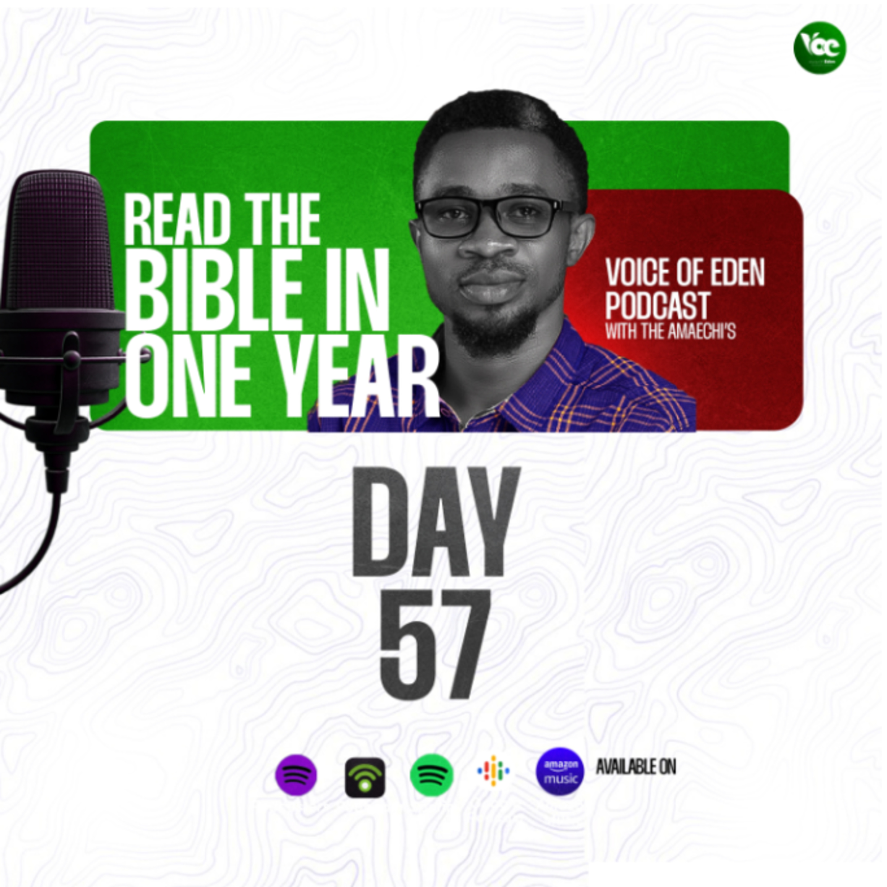 BIBLE IN ONE YEAR (DAY57) episode artwork