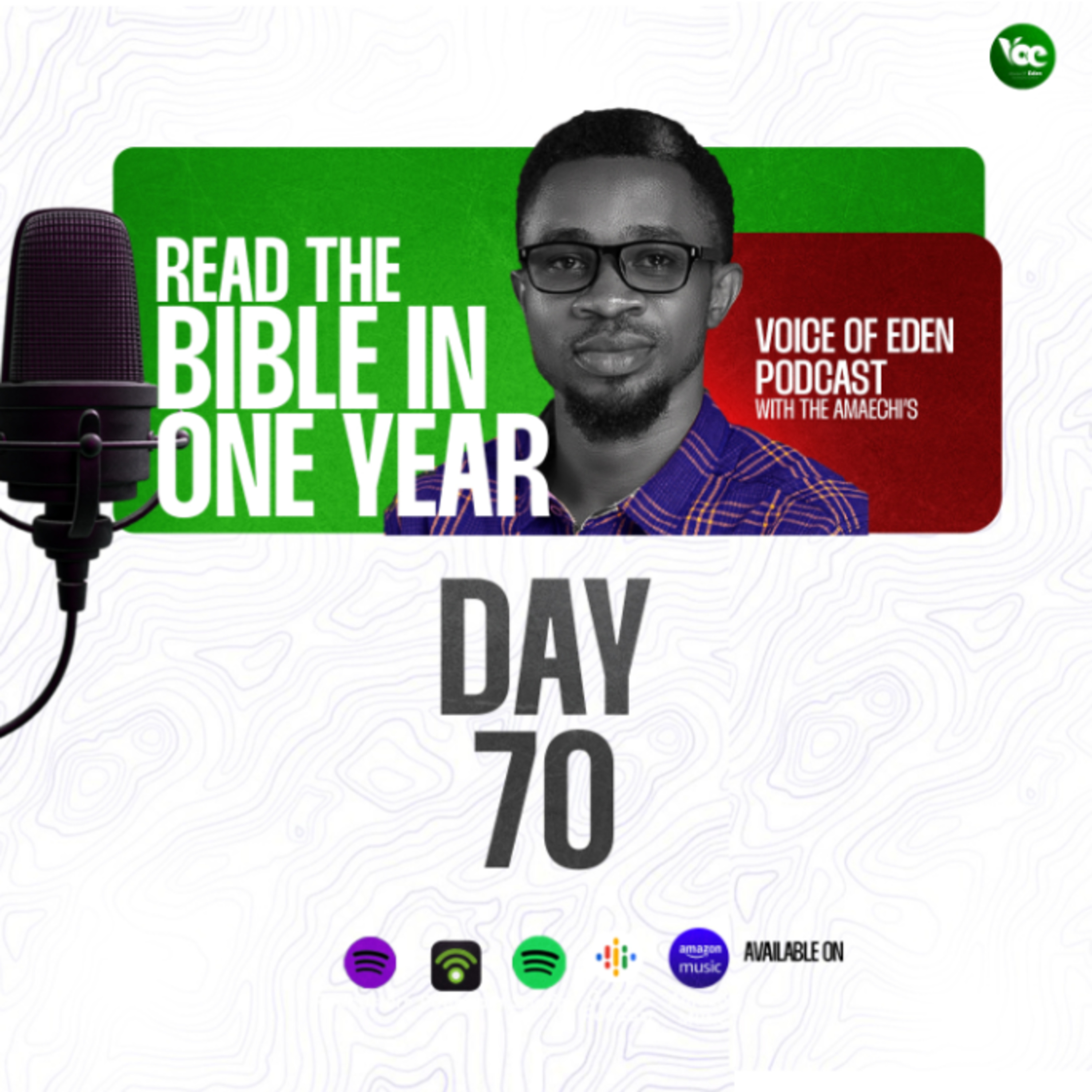 BIBLE IN ONE YEAR (DAY70) episode artwork