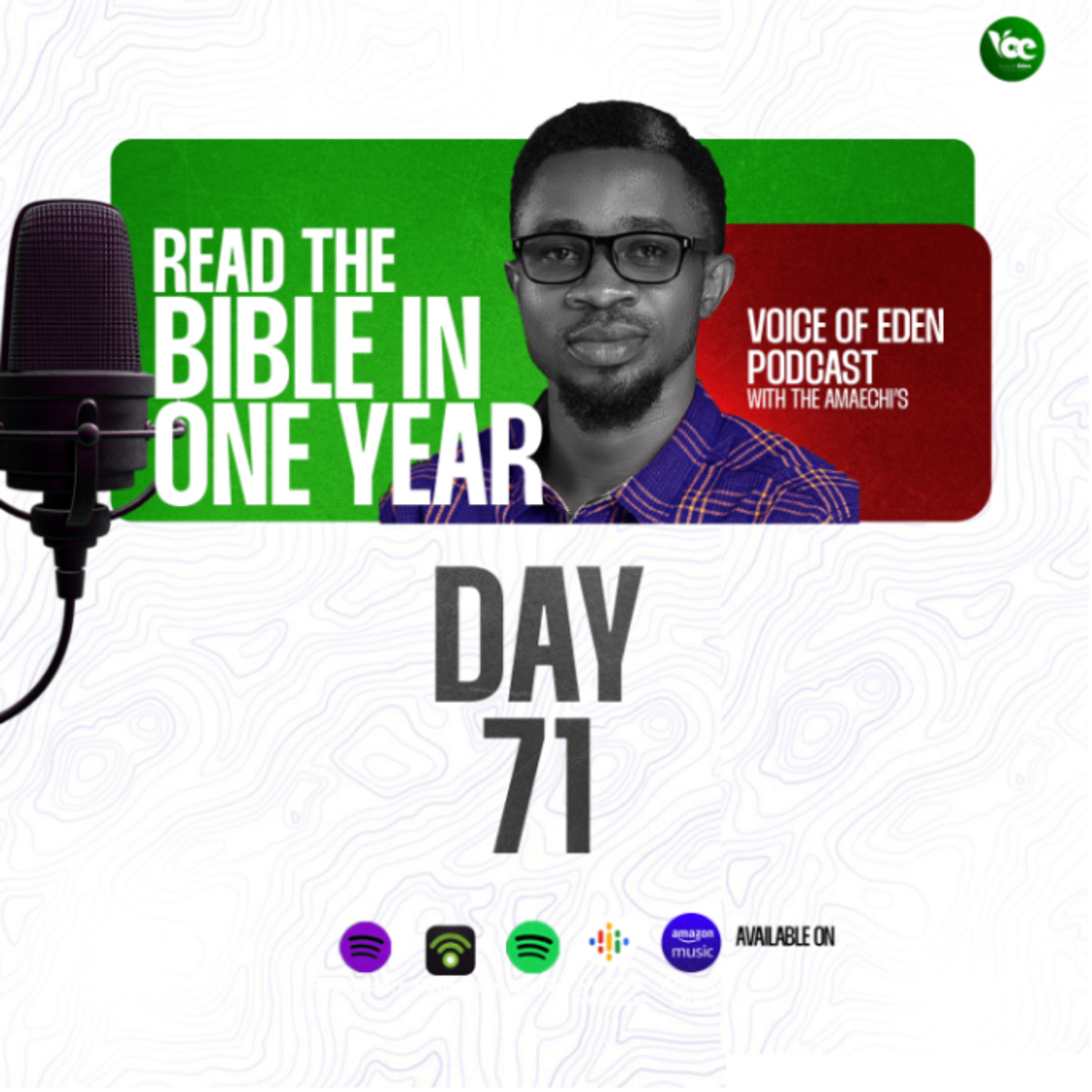 BIBLE IN ONE YEAR (DAY71) episode artwork