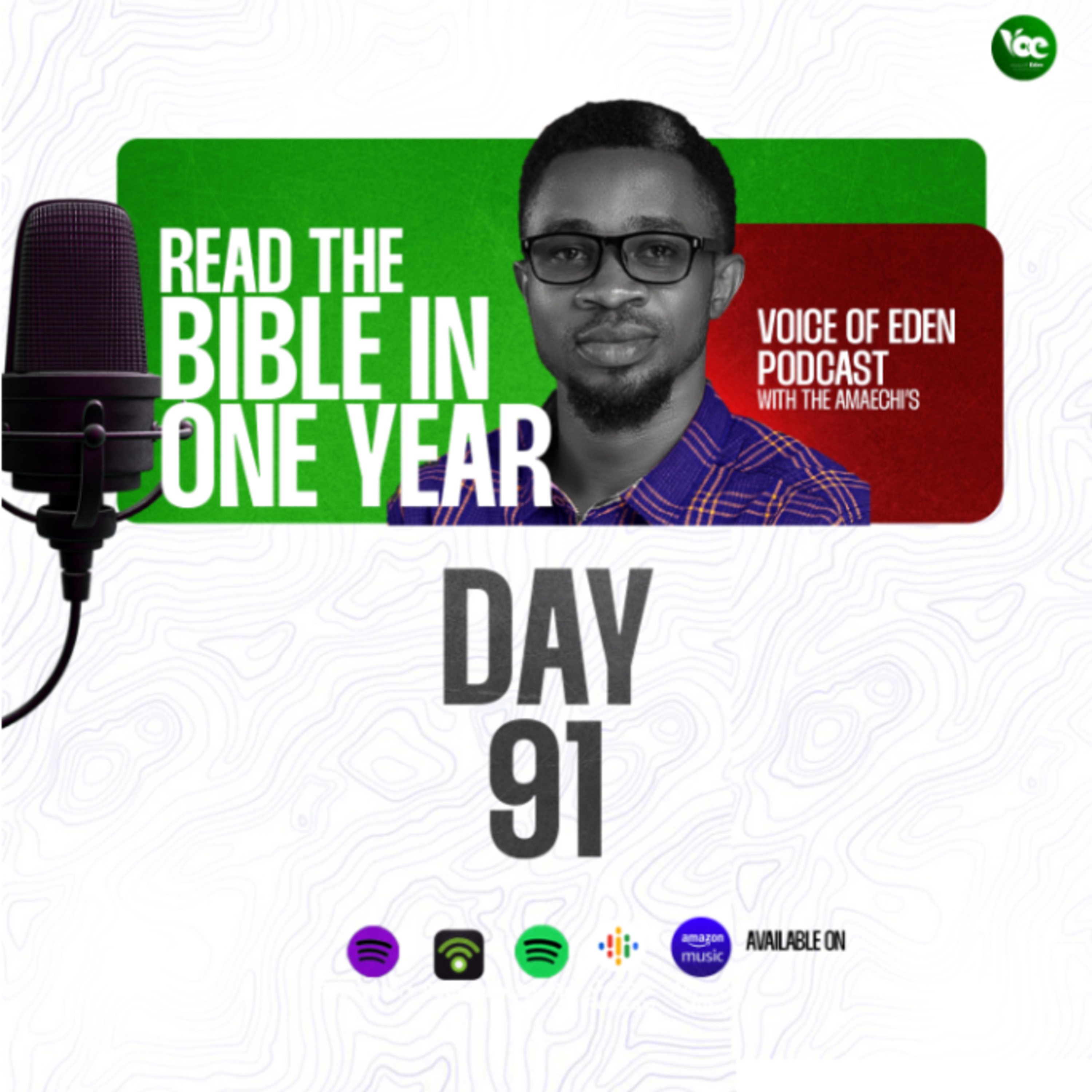 BIBLE IN ONE YEAR (DAY91) episode artwork