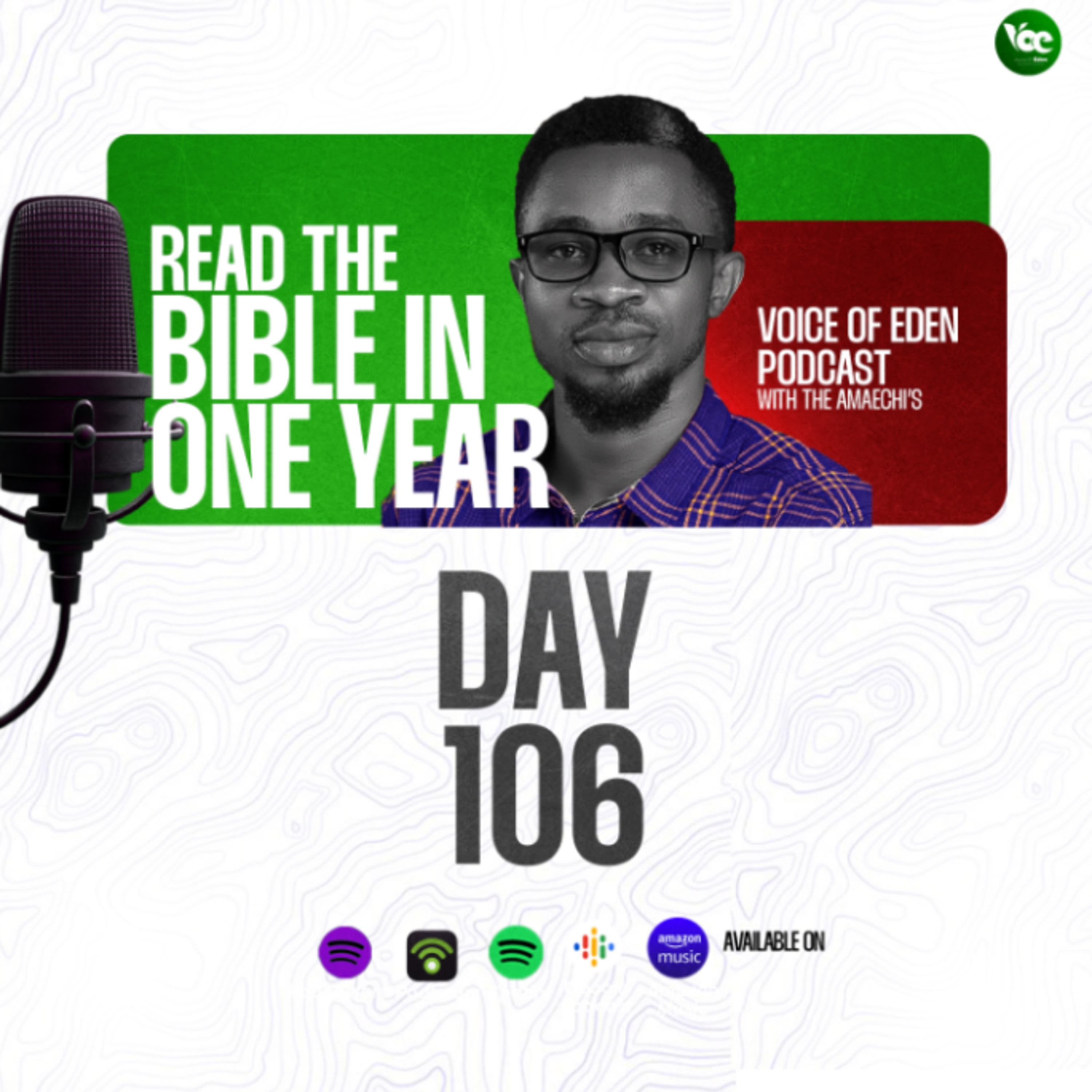 BIBLE IN ONE YEAR (DAY106) episode artwork